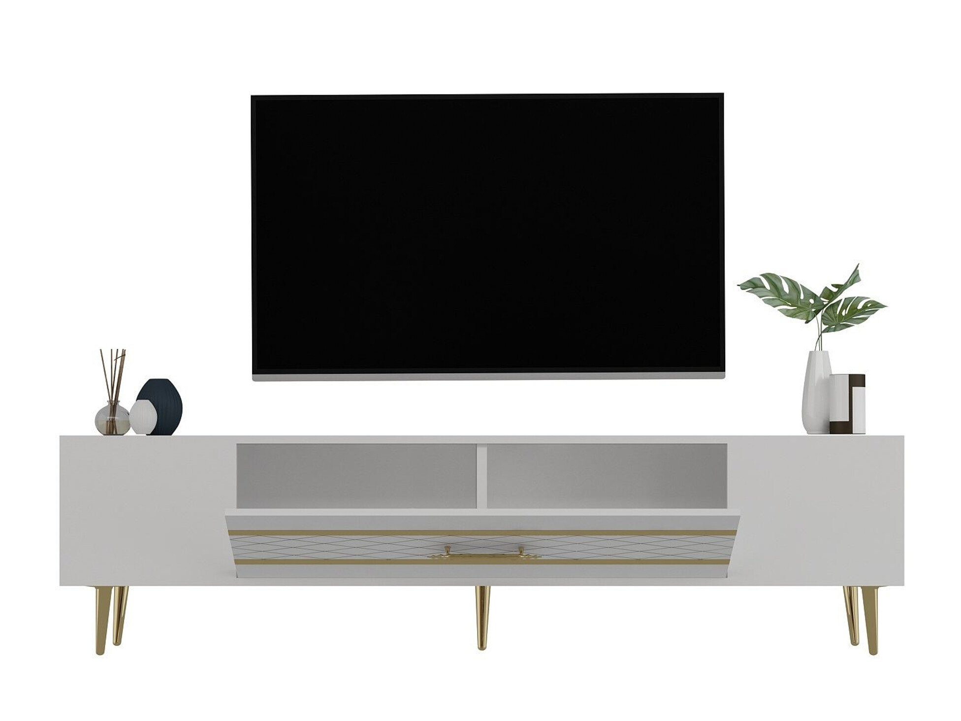 TV-omarica Asheboro 207 (Bela)