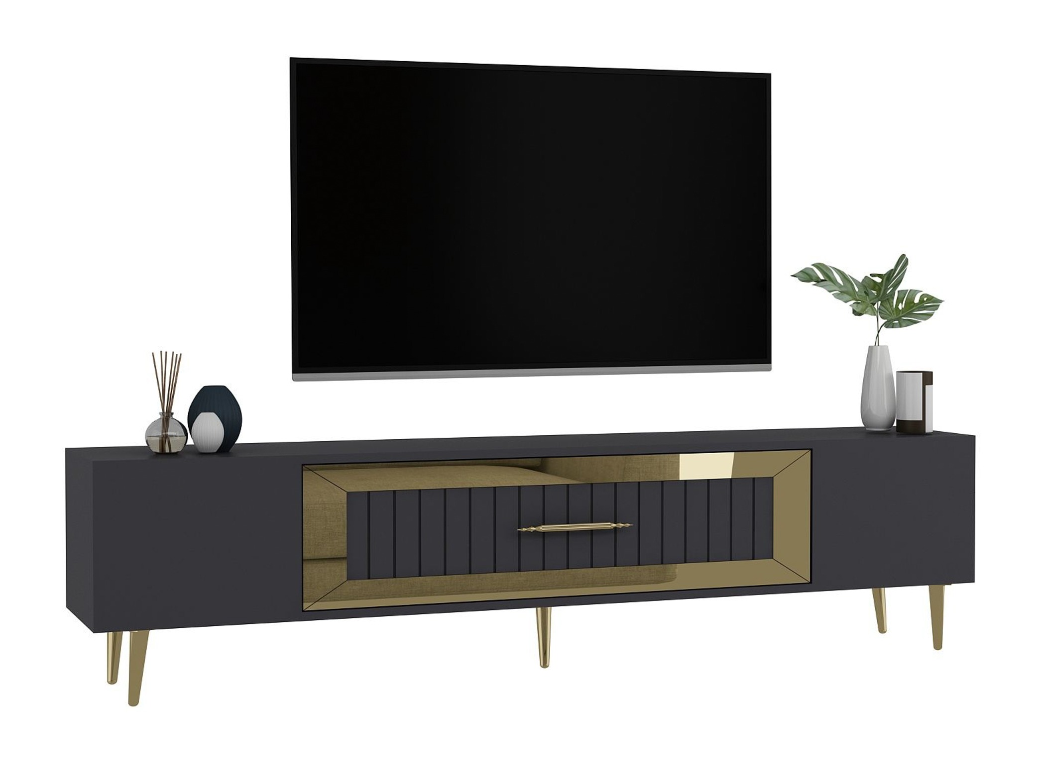 TV-omarica Asheboro 208 (Antracit)