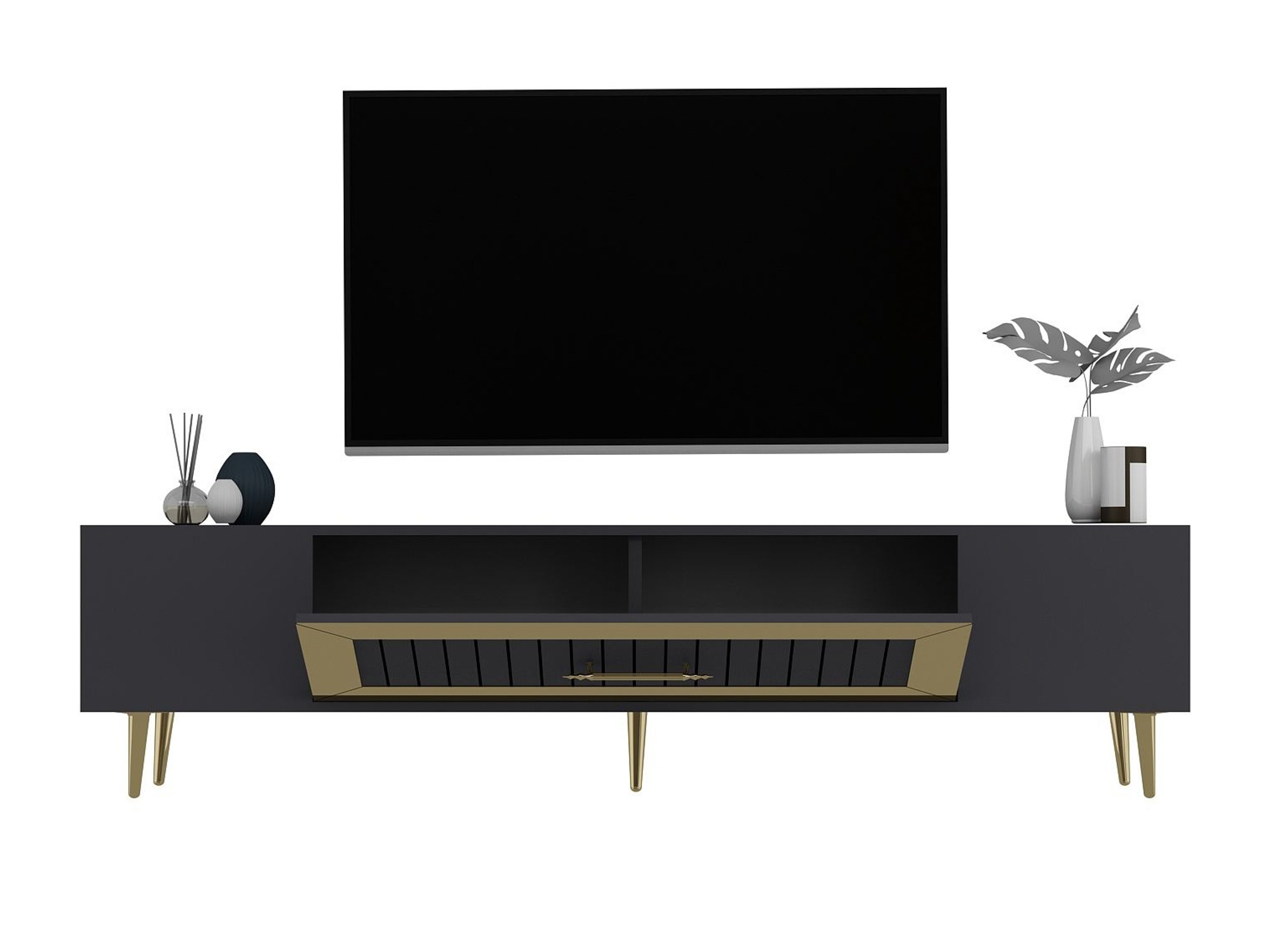 TV-omarica Asheboro 208 (Antracit)