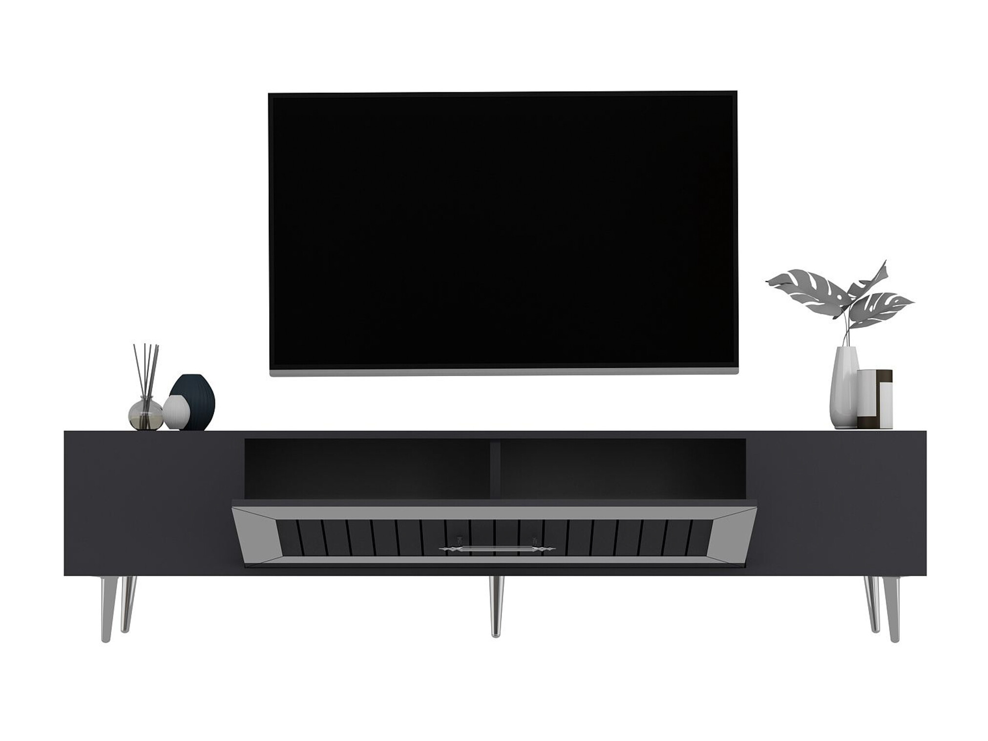 TV-omarica Asheboro 208 (Antracit)