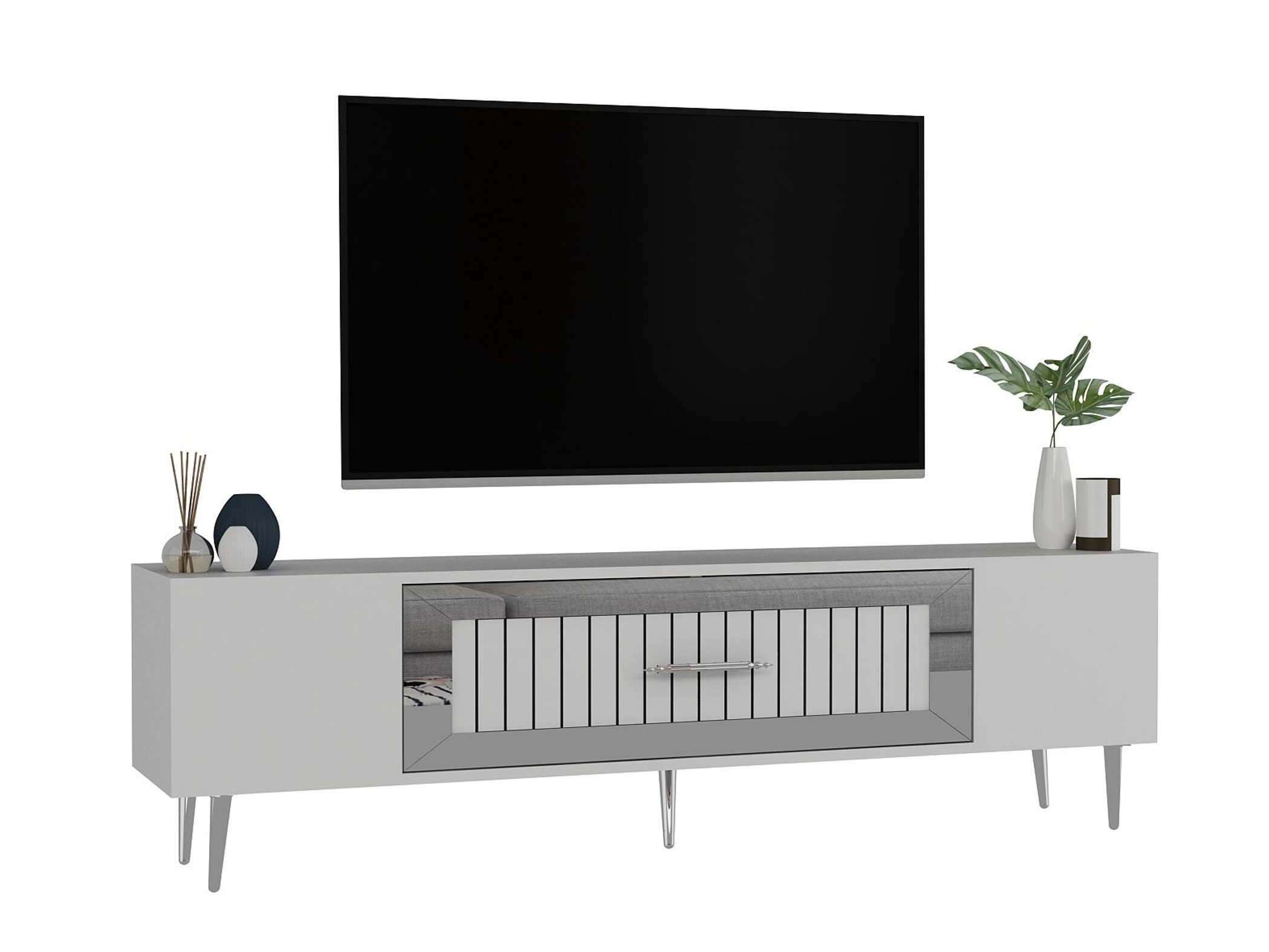 TV-omarica Asheboro 208 (Bela)