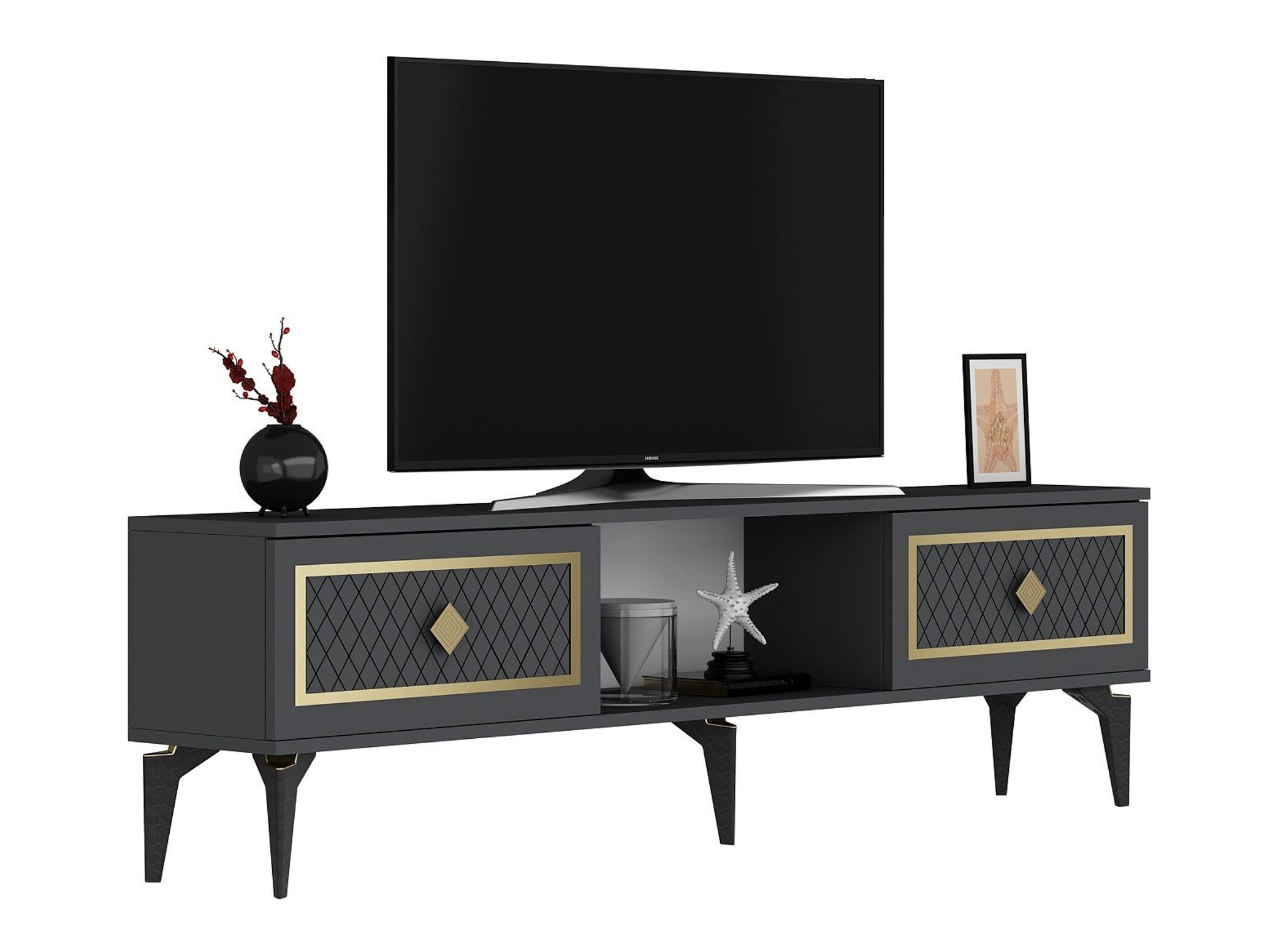 TV-omarica Asheboro 204 (Antracit)