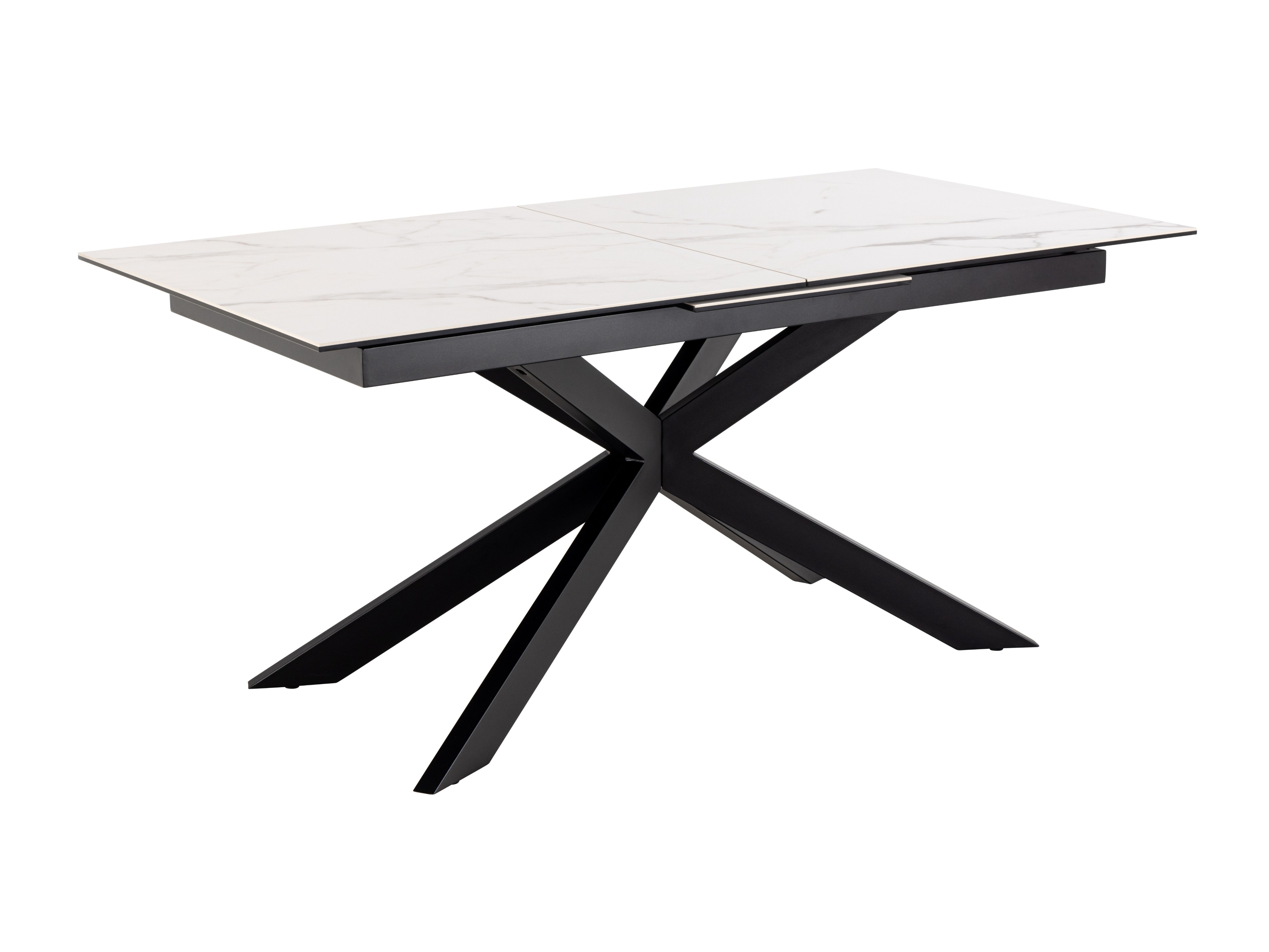 Miza Norsica 685 (Beli marmor + Črna)