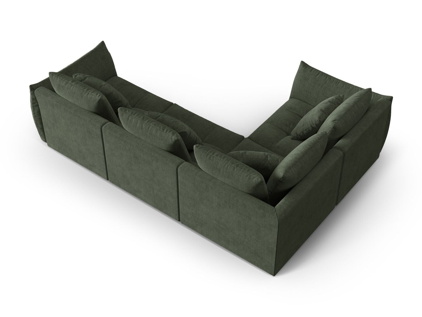 Modularna kotna sedežna garnitura Benorli 105 (Wind 75)