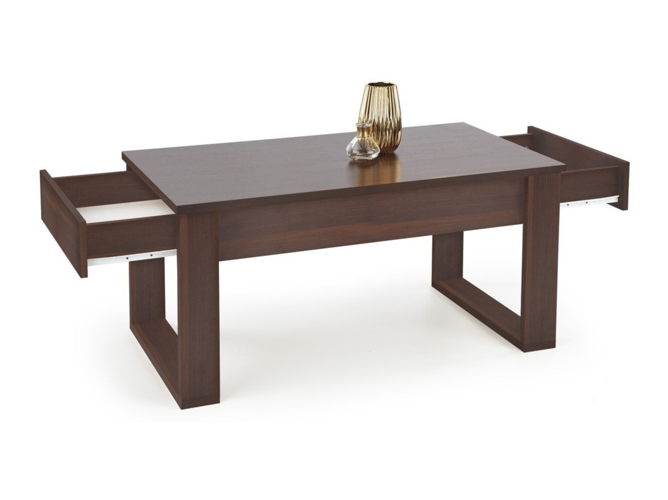 Klubska mizica Houston 865 (Temni oreh)