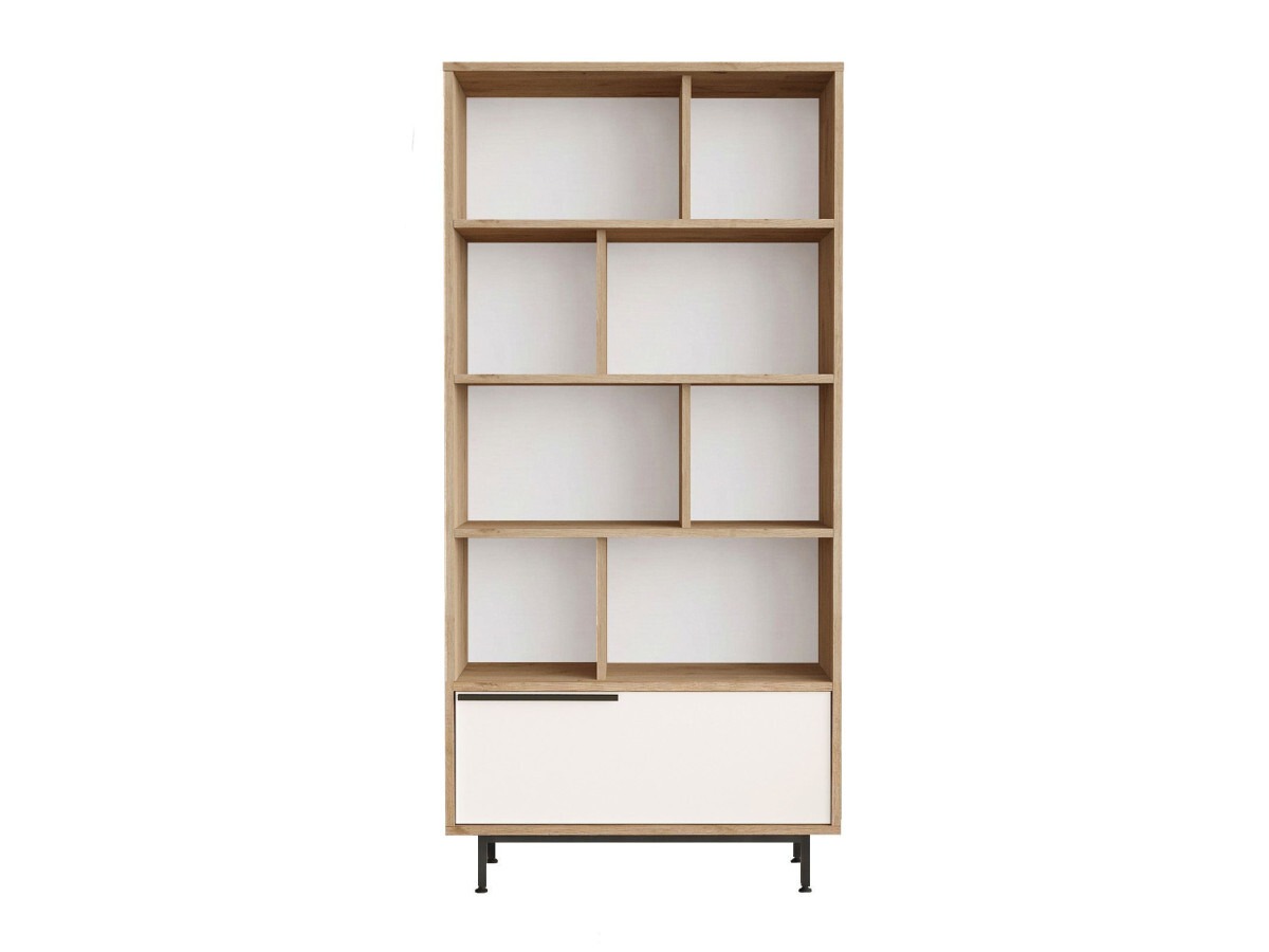 Regal Fertore 100 (Hrast + Bela)