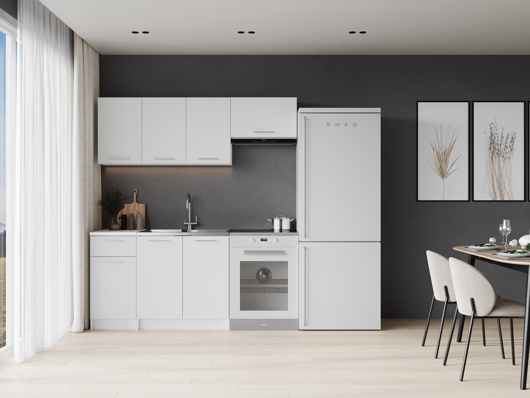 Kuhinjski blok Houston 2164 (Bela)