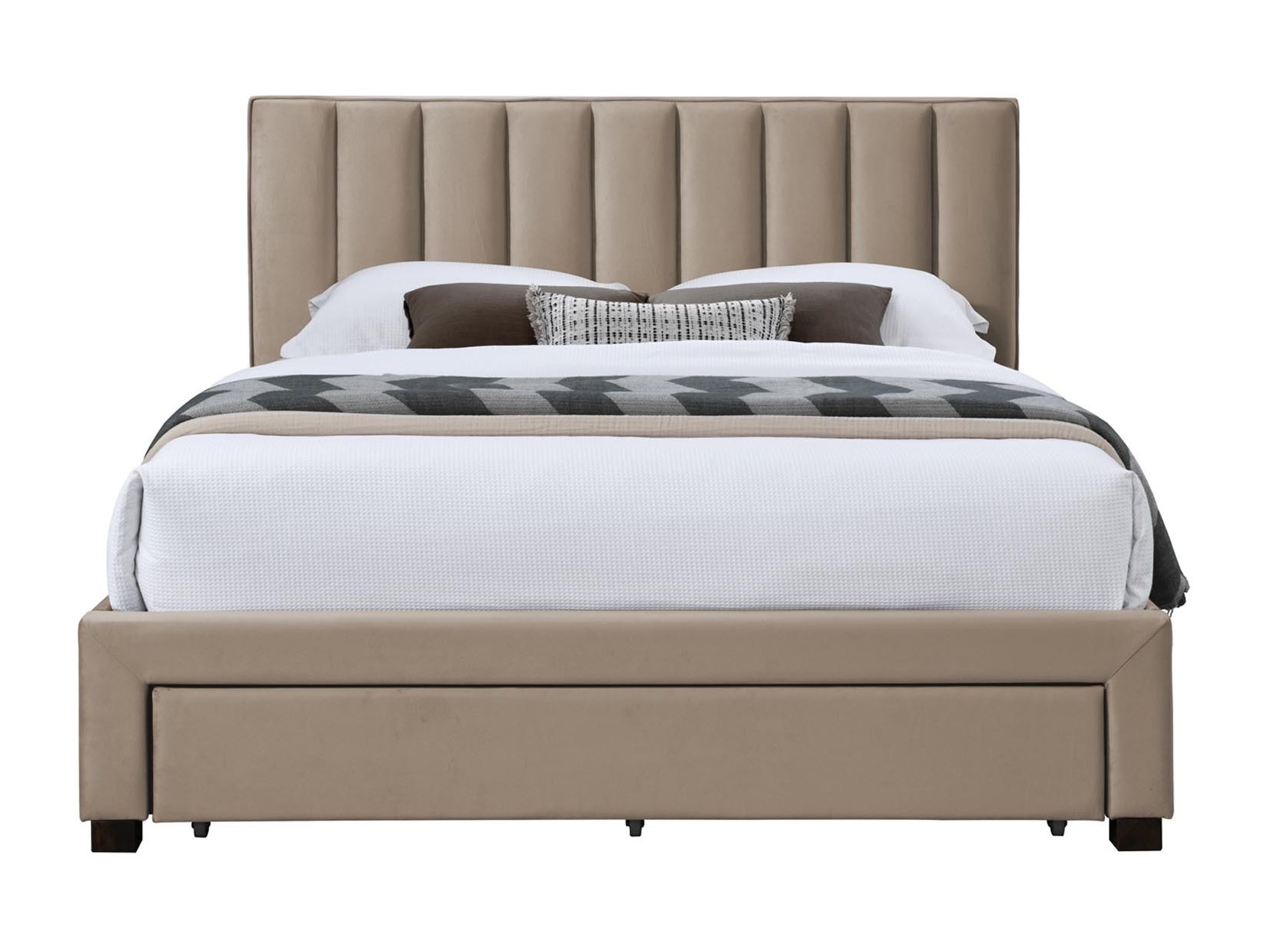 Postelja Houston Fides (Taupe)