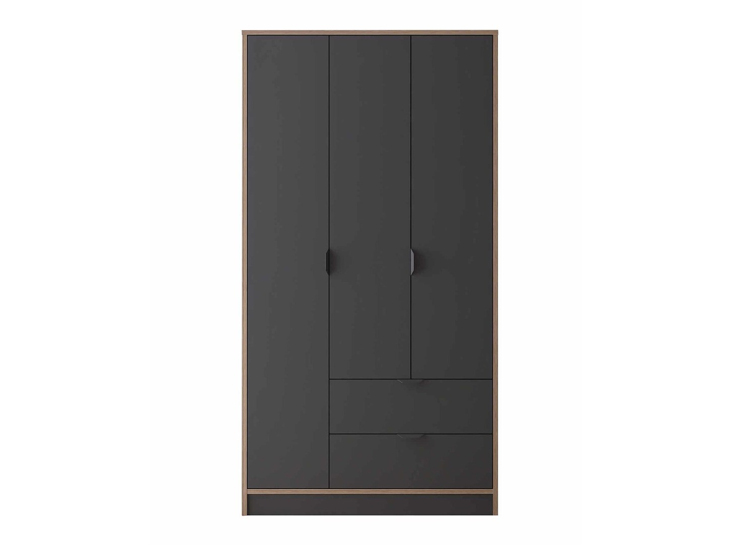 Garderobna omara Elbtalu 104 (Antracit)
