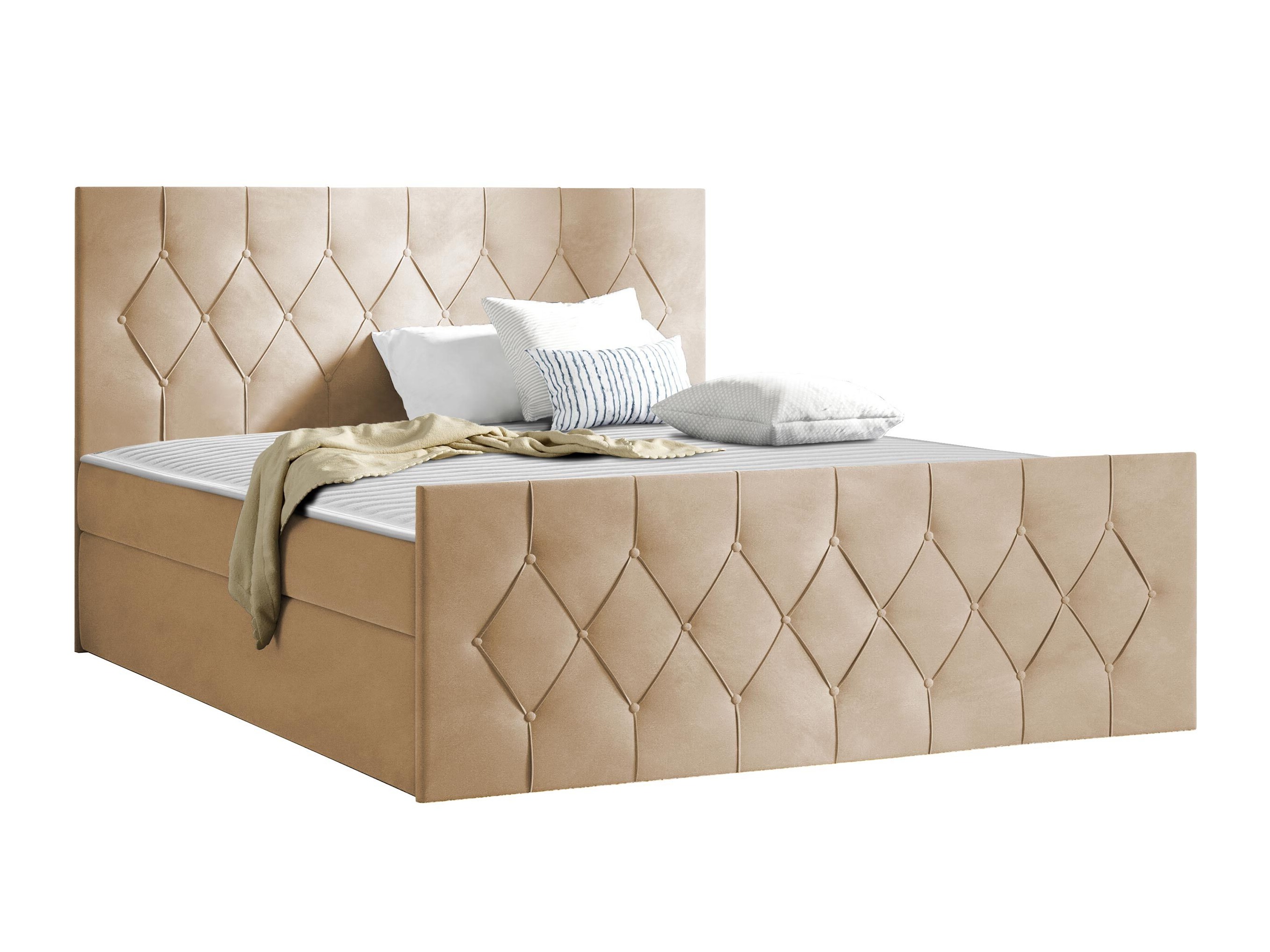 Boxspring postelja Hortulus II (Mikrofaza 05)