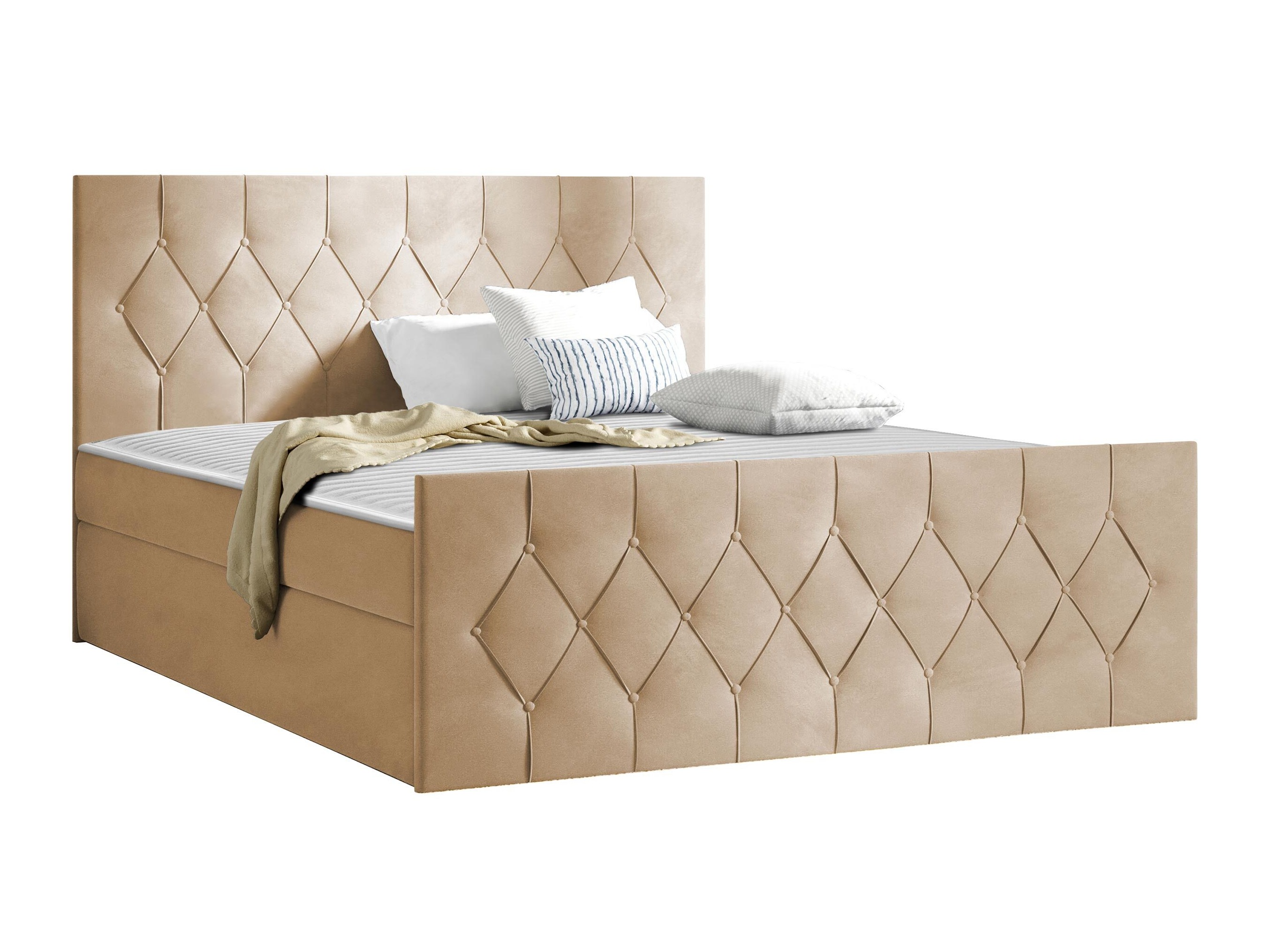 Boxspring postelja Hortulus II (Mikrofaza 05)