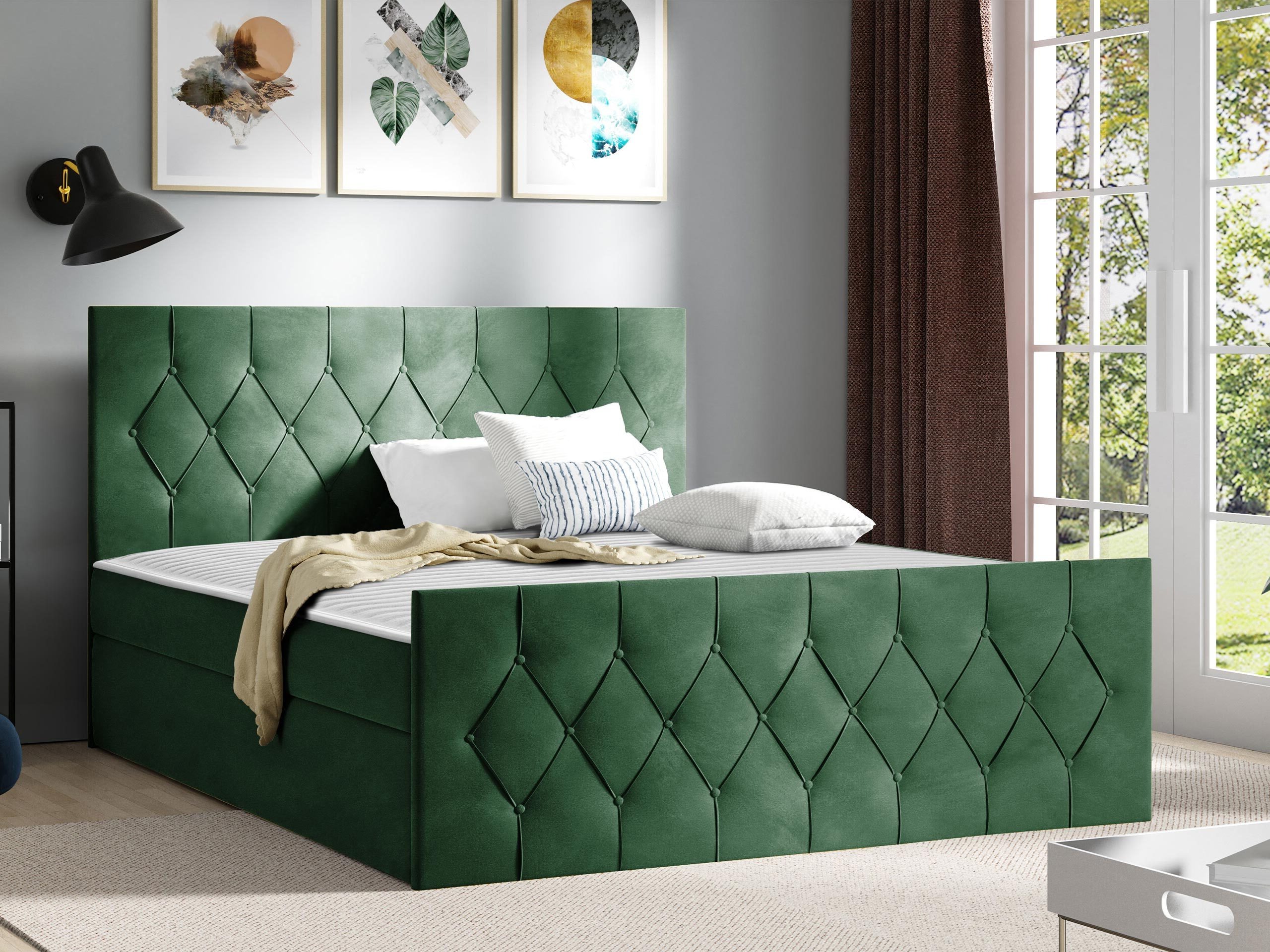 Boxspring postelja Hortulus II (Mikrofaza 10)