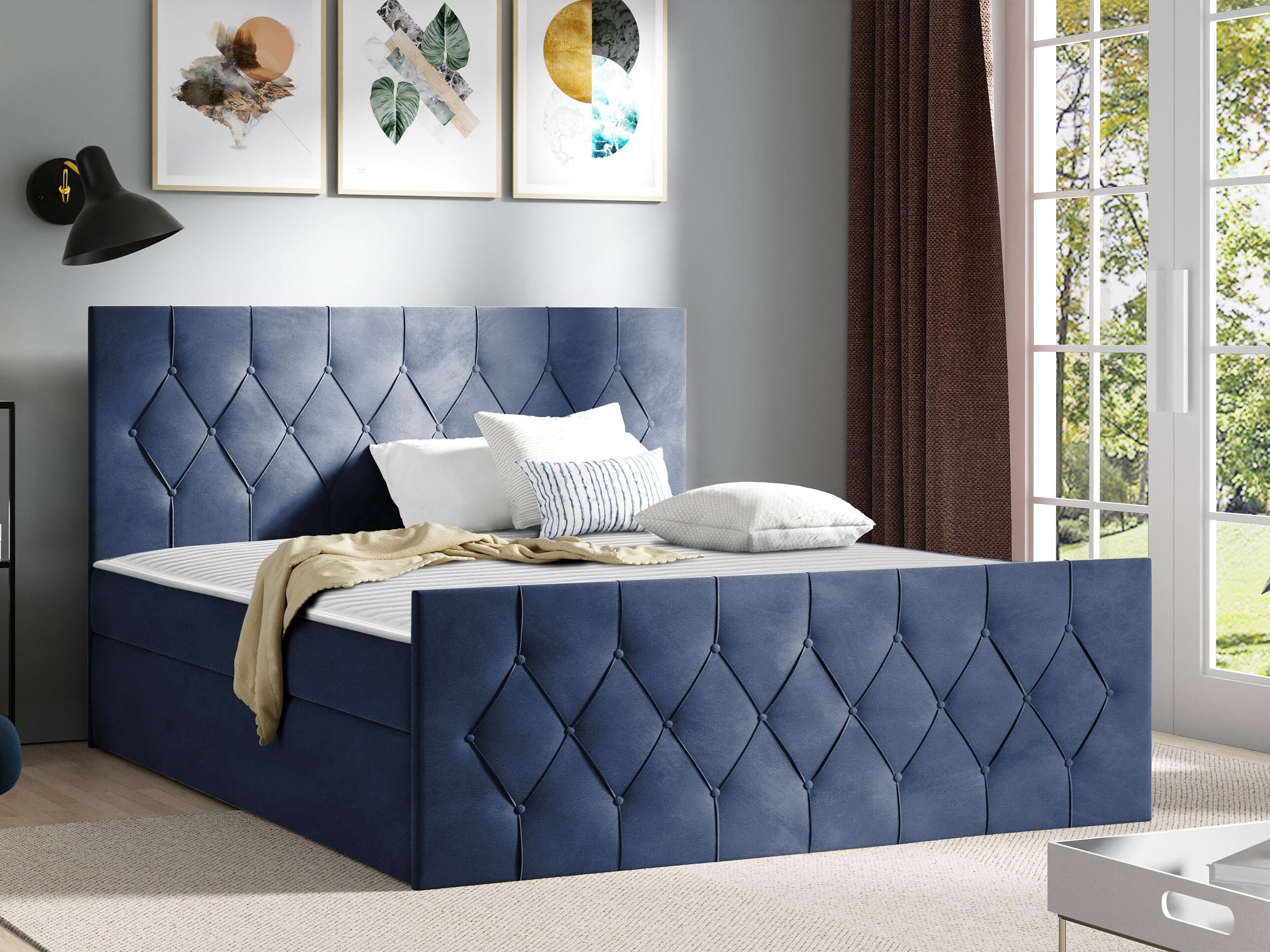Boxspring postelja Hortulus II (Mikrofaza 12)
