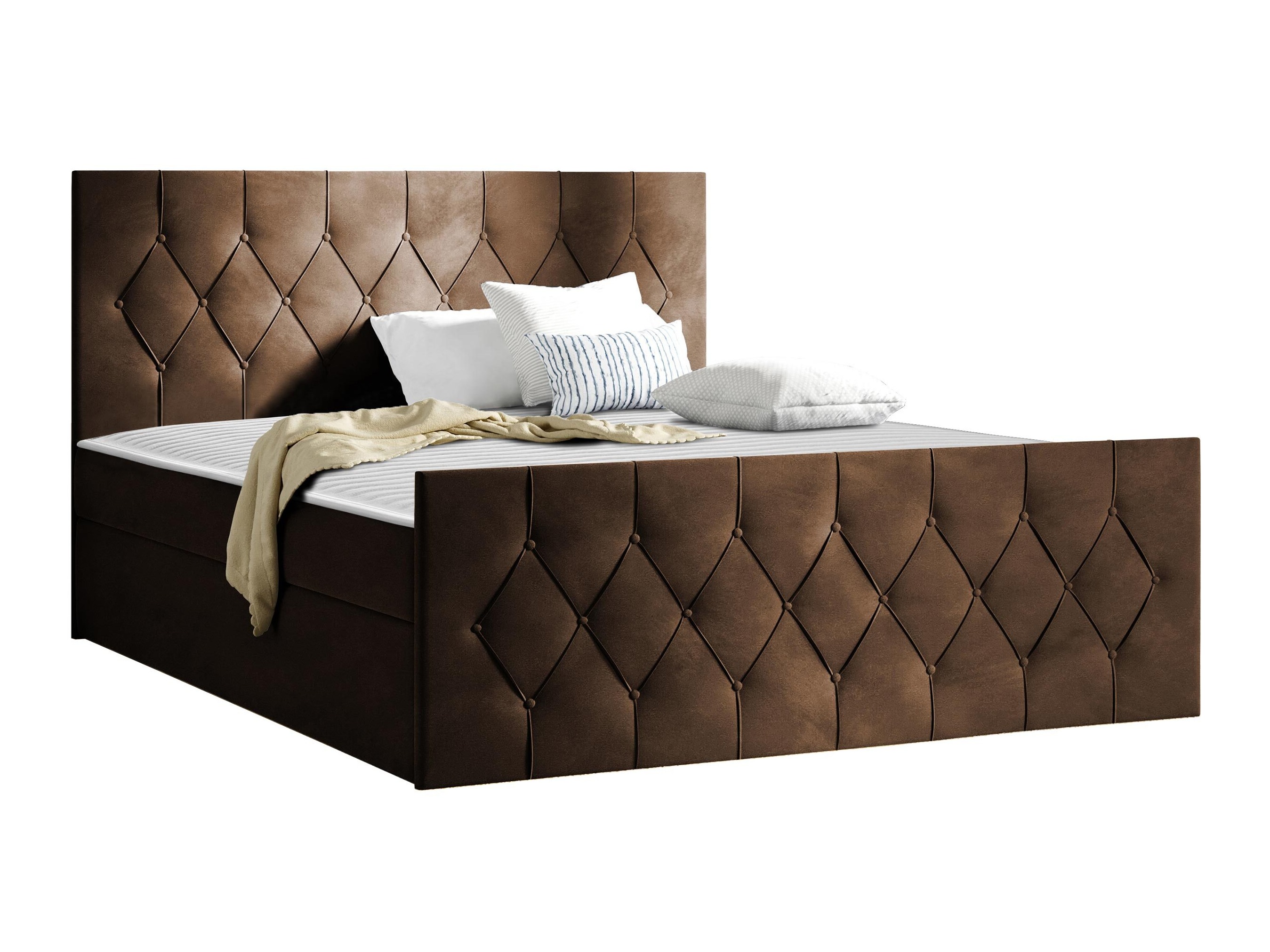 Boxspring postelja Hortulus II (Mikrofaza 20)