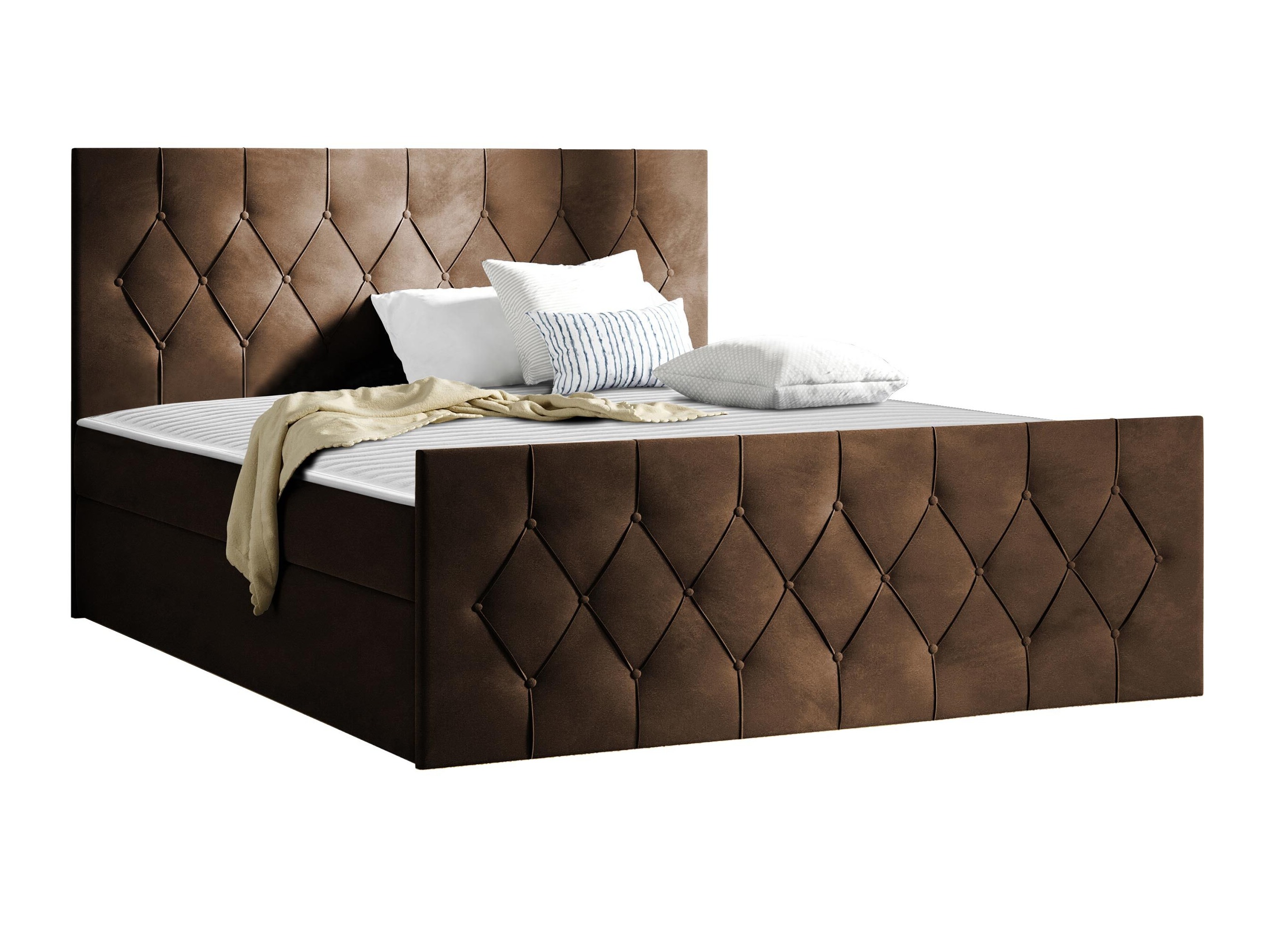 Boxspring postelja Hortulus II (Mikrofaza 20)