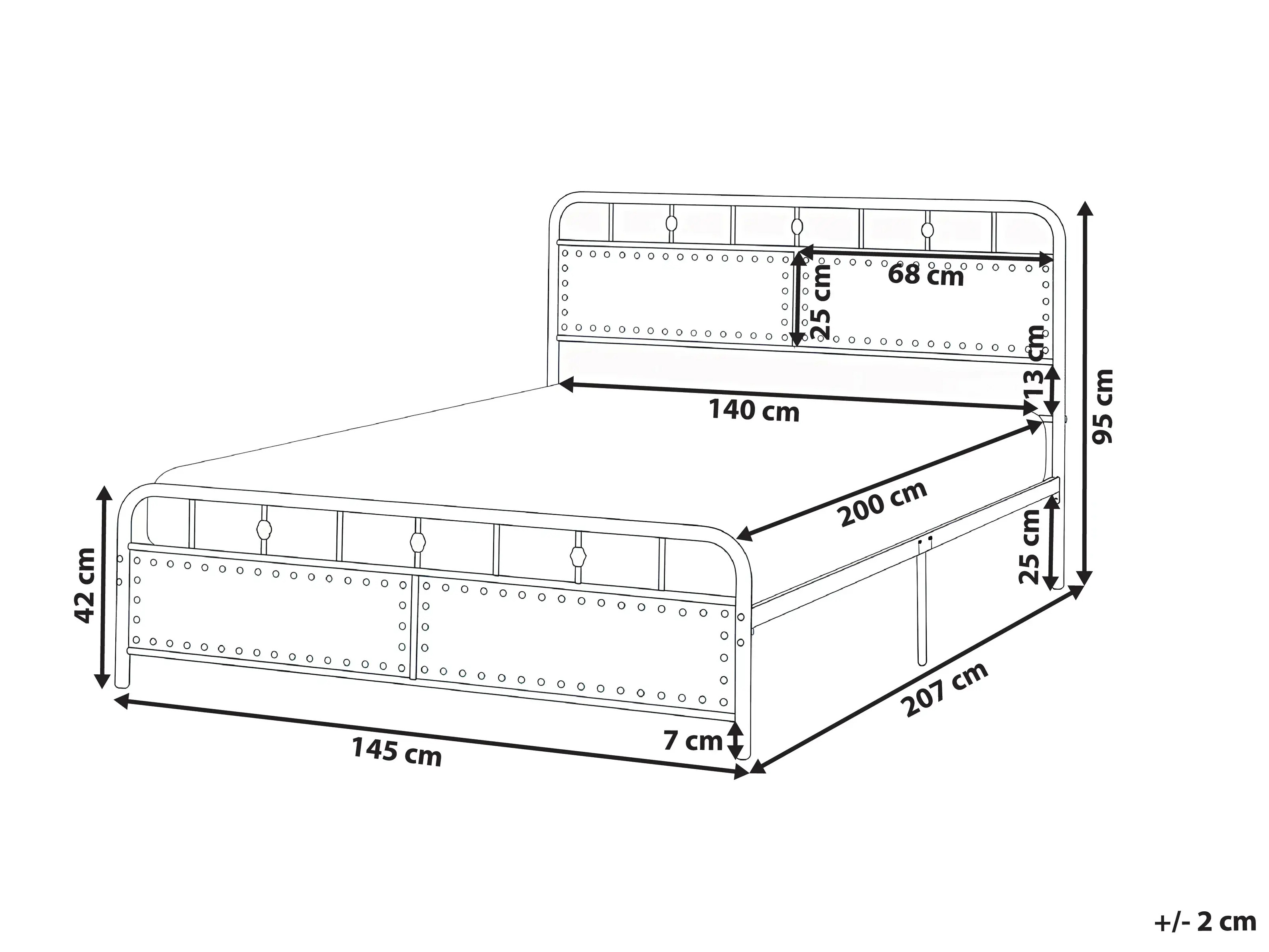 Postelja Berwyn 3361