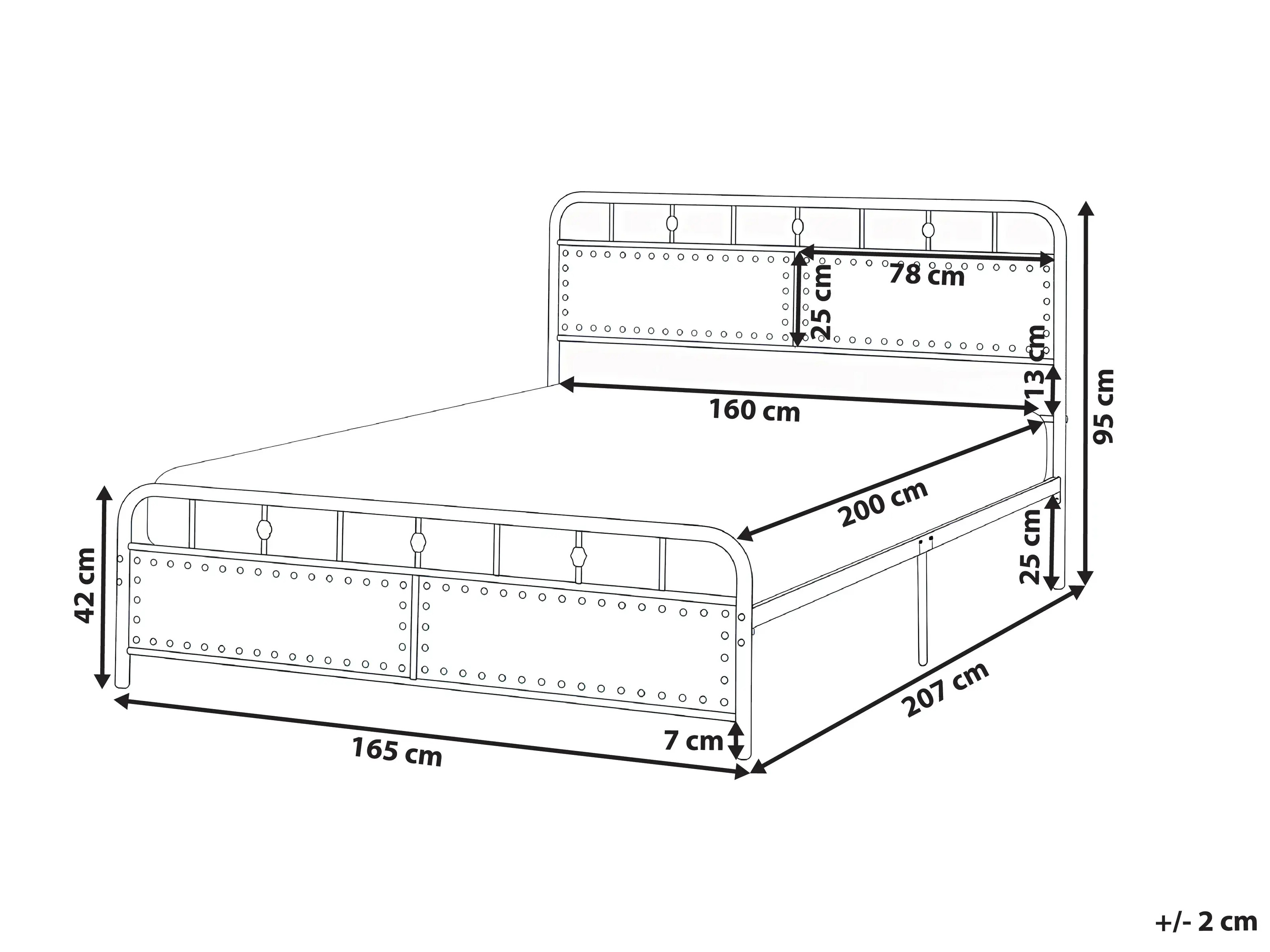 Postelja Berwyn 3361
