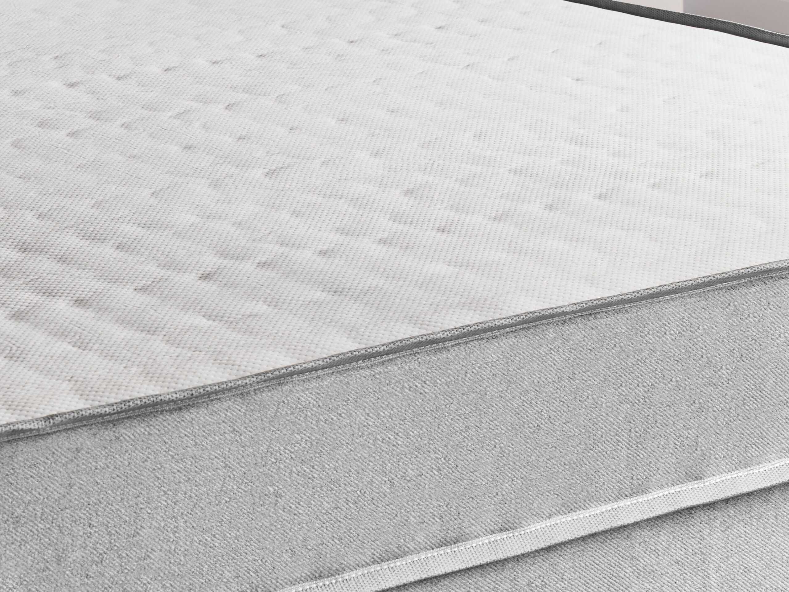 Boxspring postelja Berwyn 3367 (Svetlo siva)