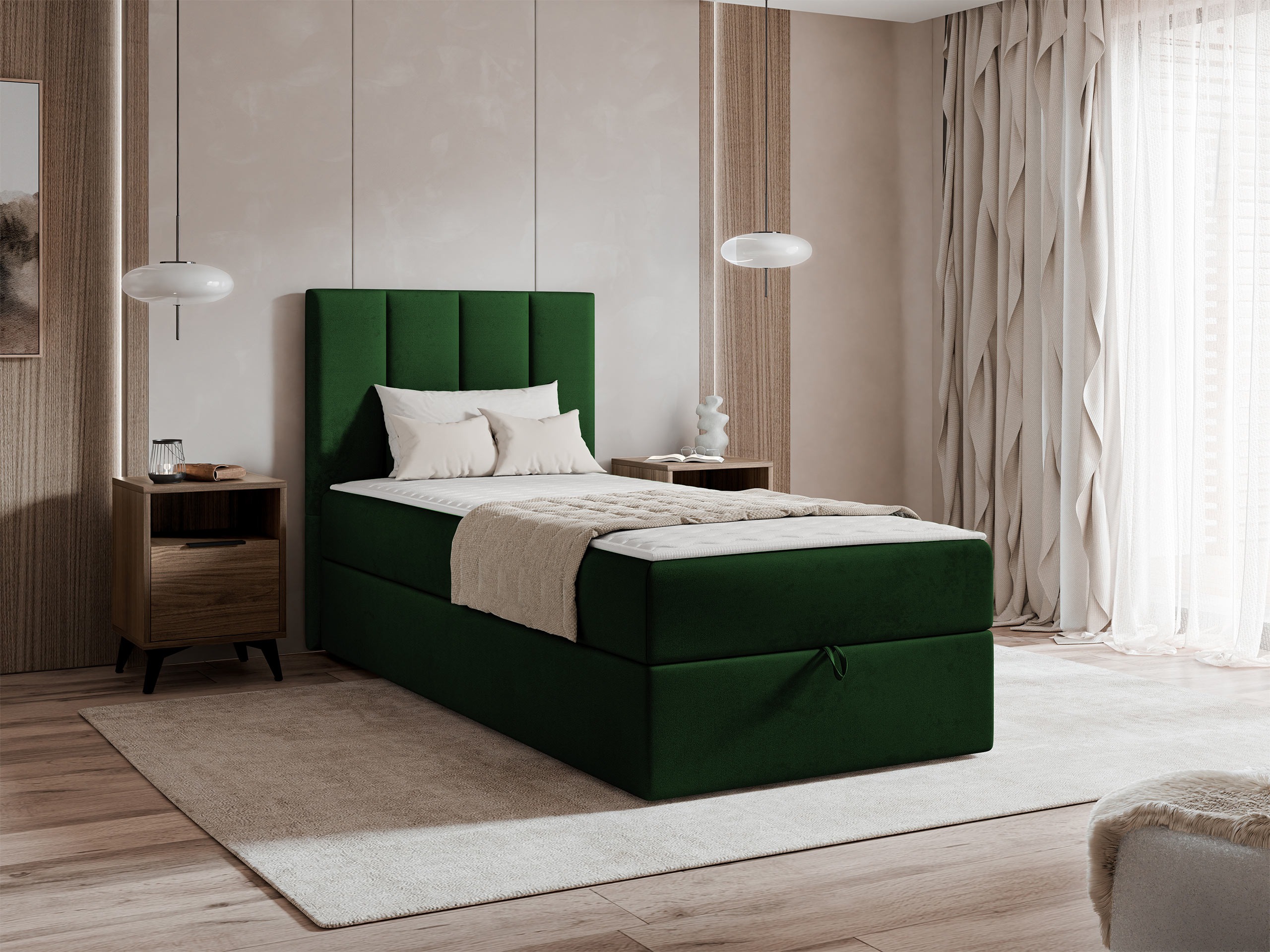 Boxspring postelja Oppidum I (Polo 889)