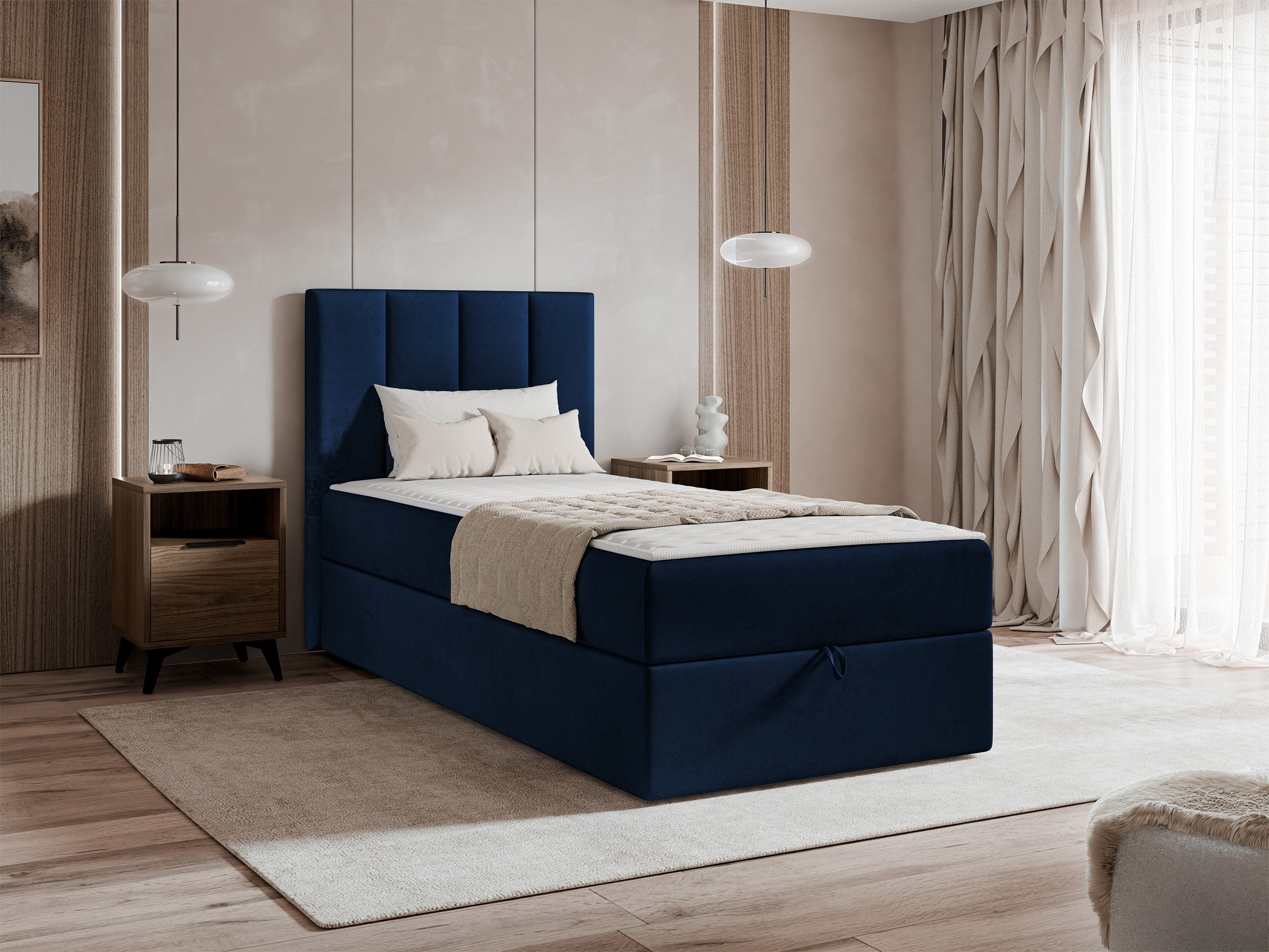 Boxspring postelja Oppidum I (Polo 891)