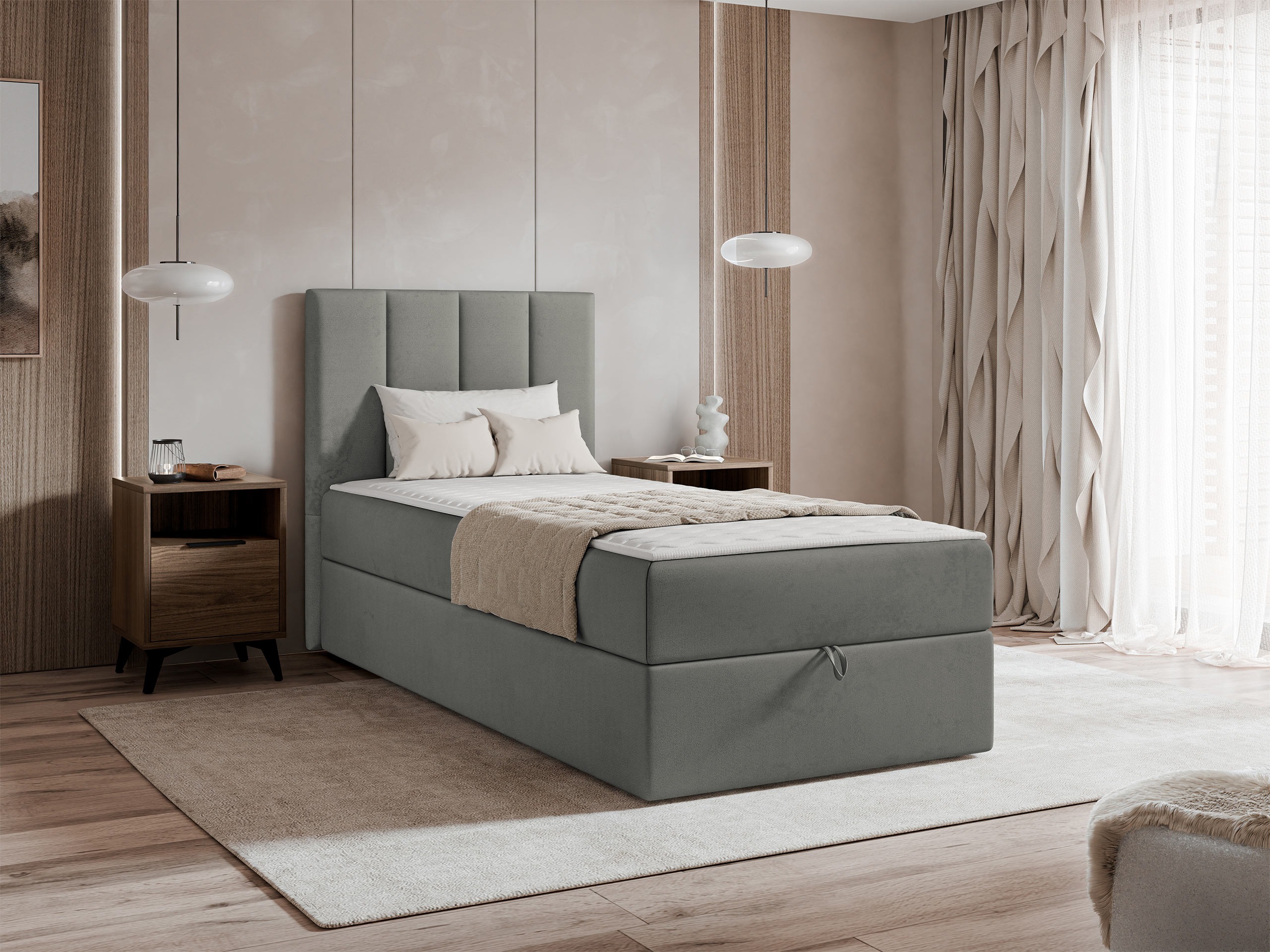 Boxspring postelja Oppidum I (Polo 894)