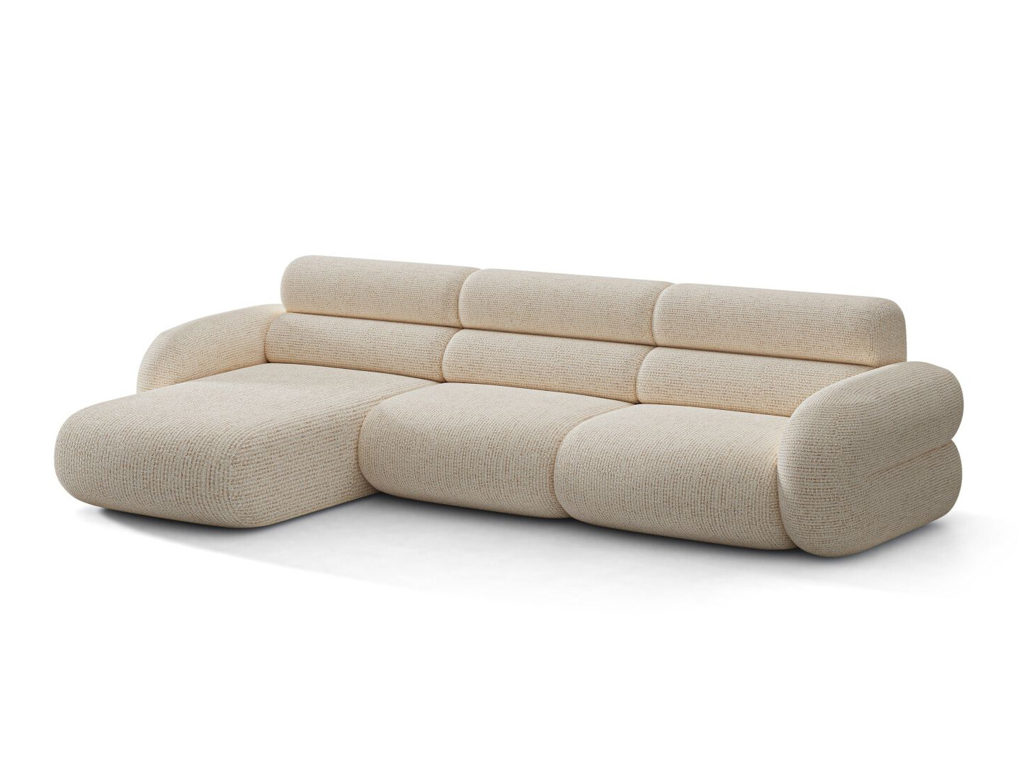 Modularna kotna sedežna garnitura Cirbeno 101 (Silencio 06)