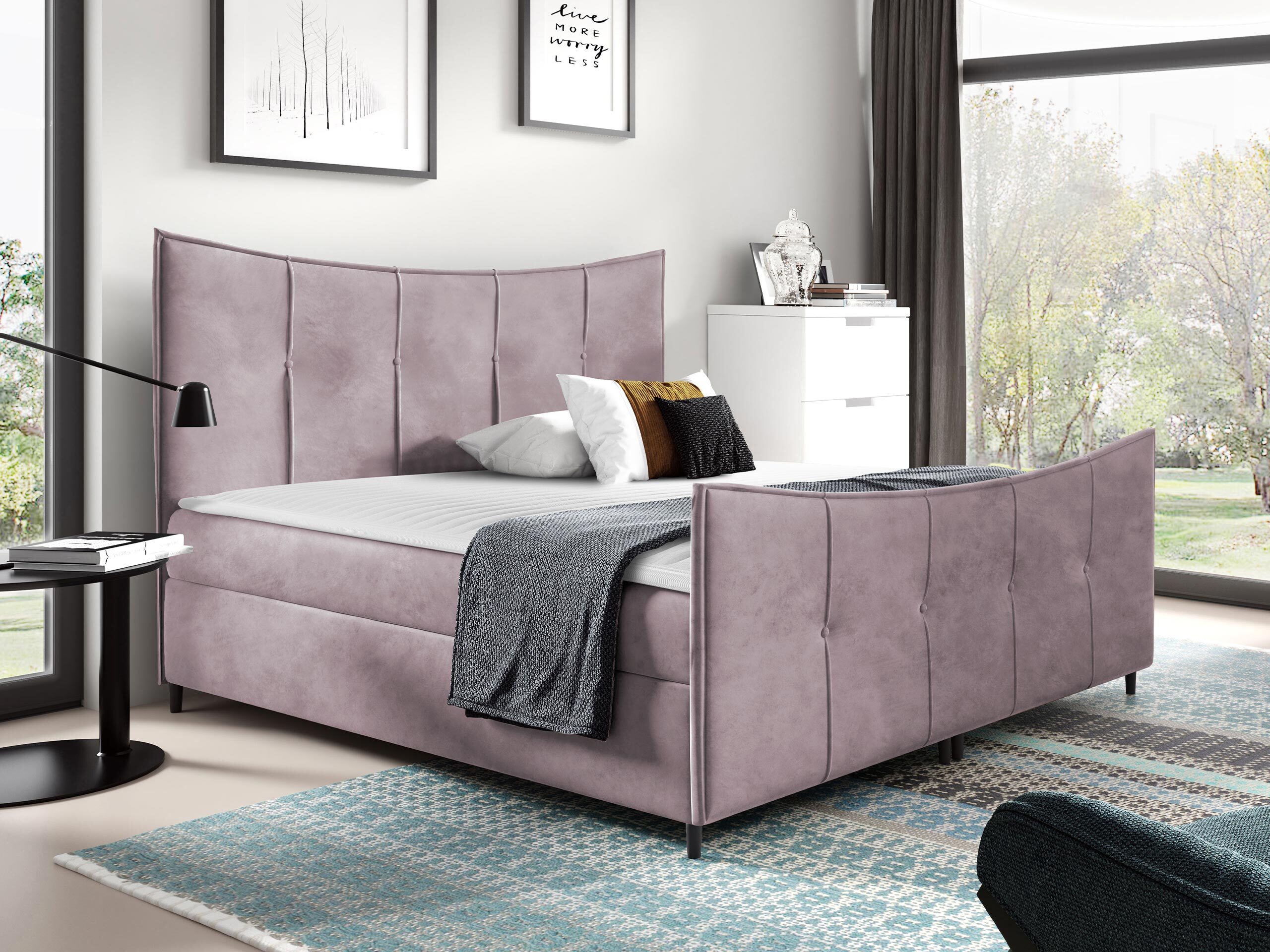 Boxspring postelja Fons (Fresh 9)