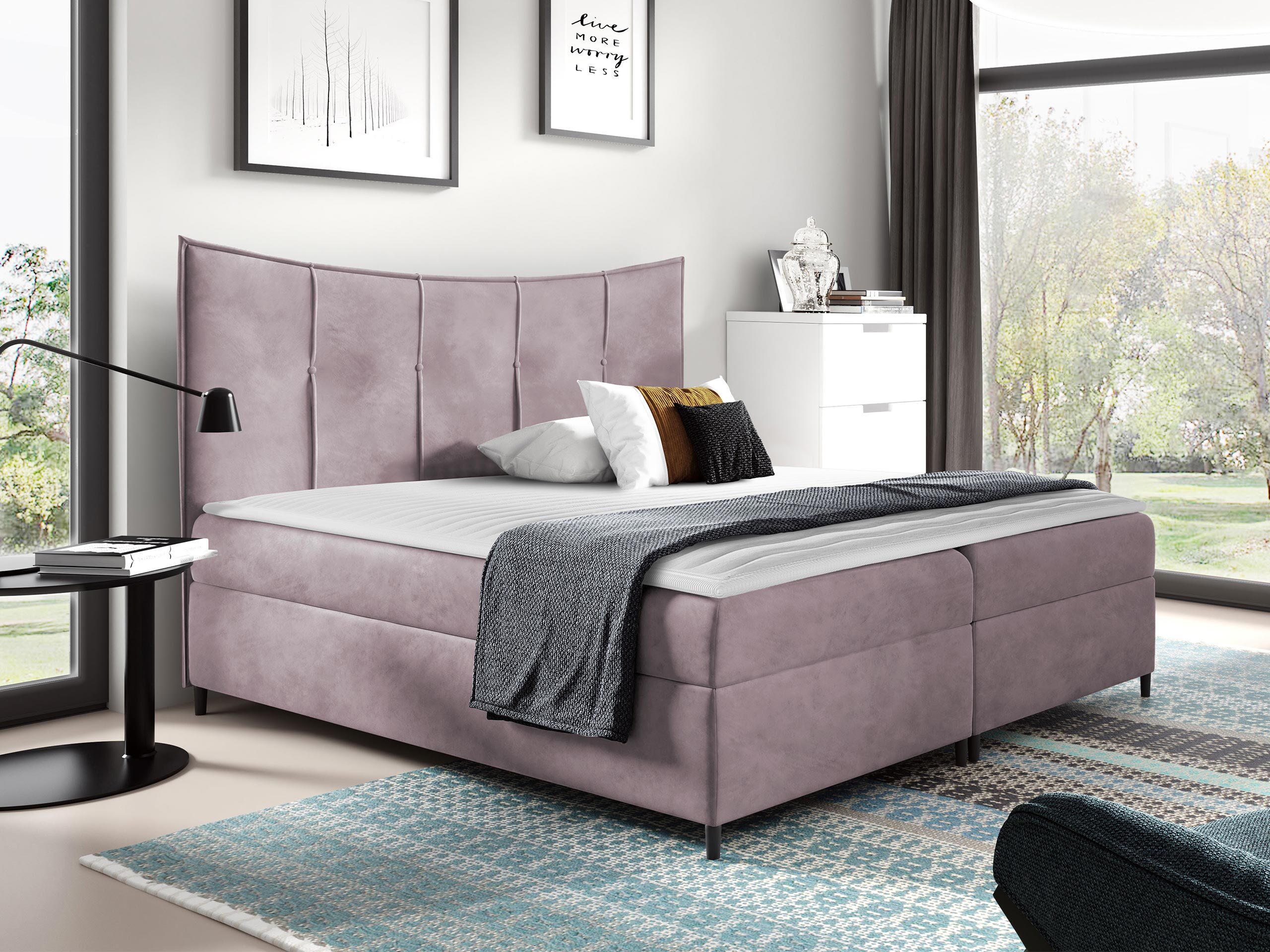 Boxspring postelja Fons I (Fresh 9)