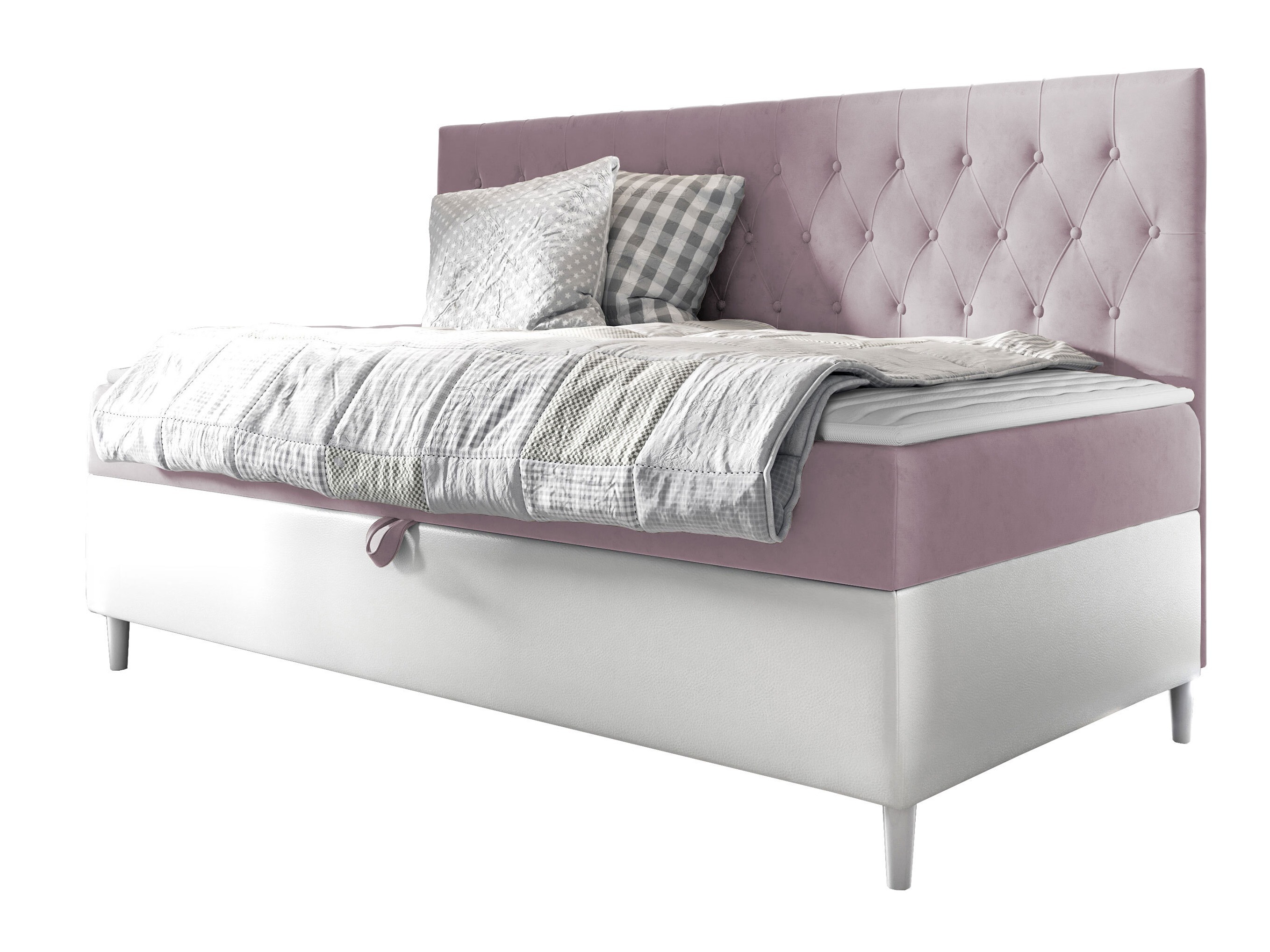 Boxspring postelja Lucus II (Soft 017 + Fresh 9)