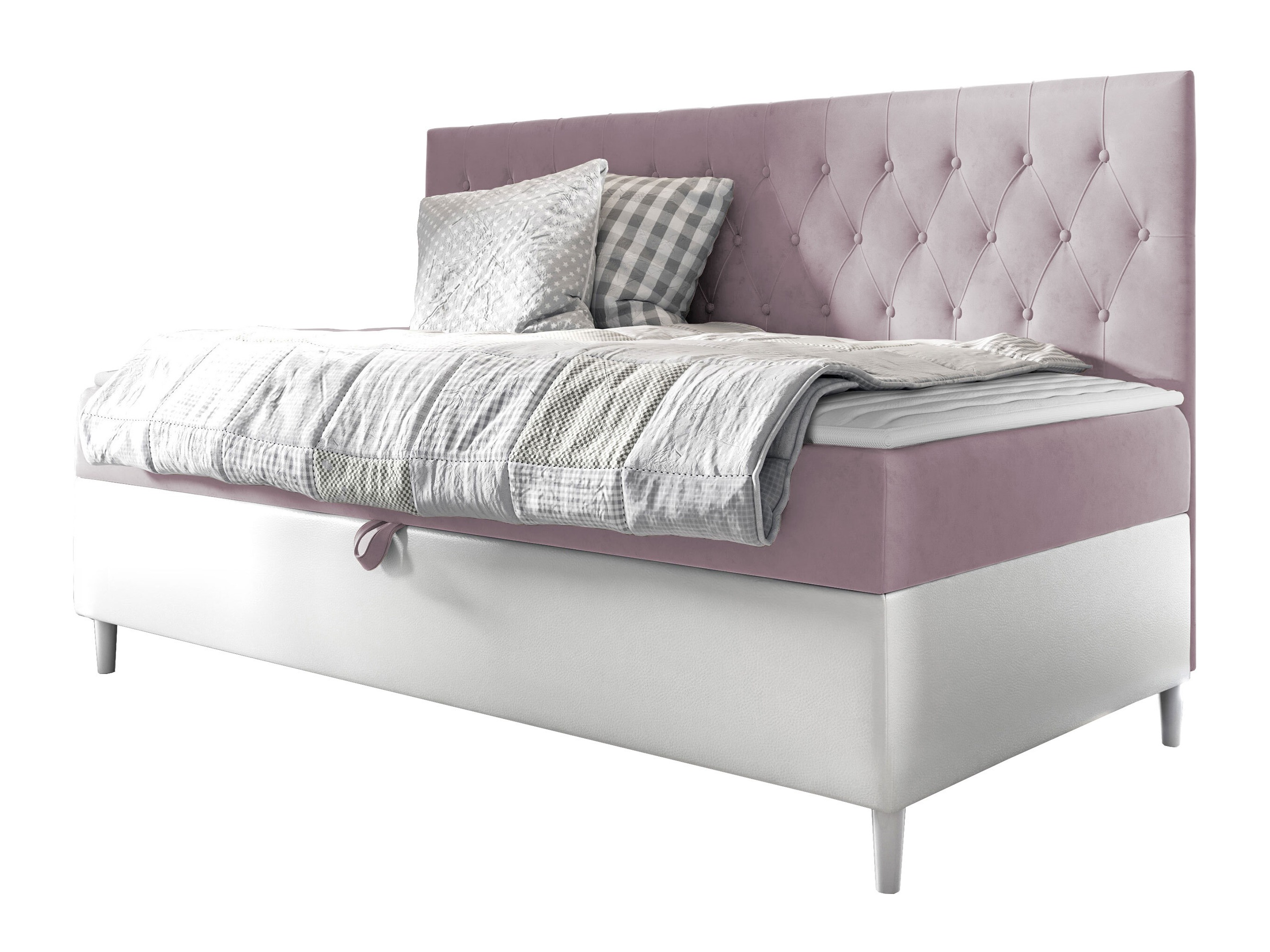 Boxspring postelja Lucus II (Soft 017 + Fresh 9)