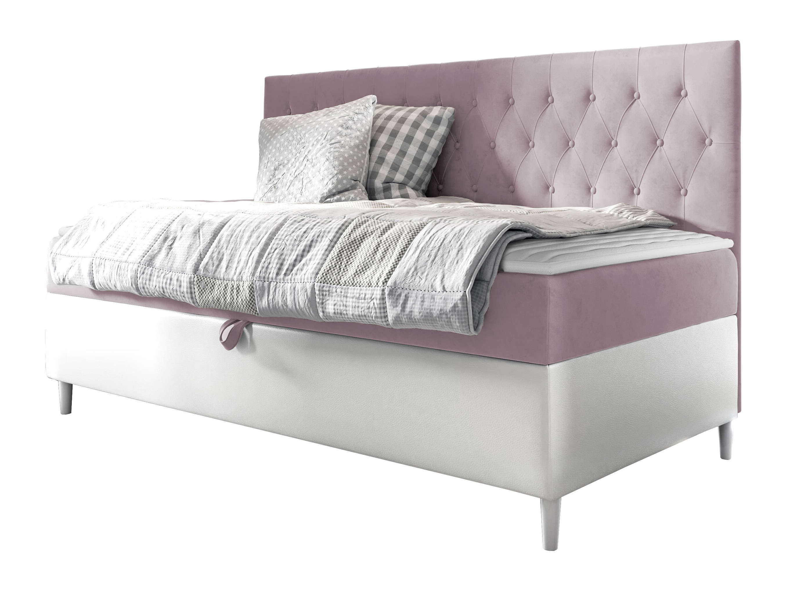 Boxspring postelja Lucus II (Soft 017 + Fresh 9)