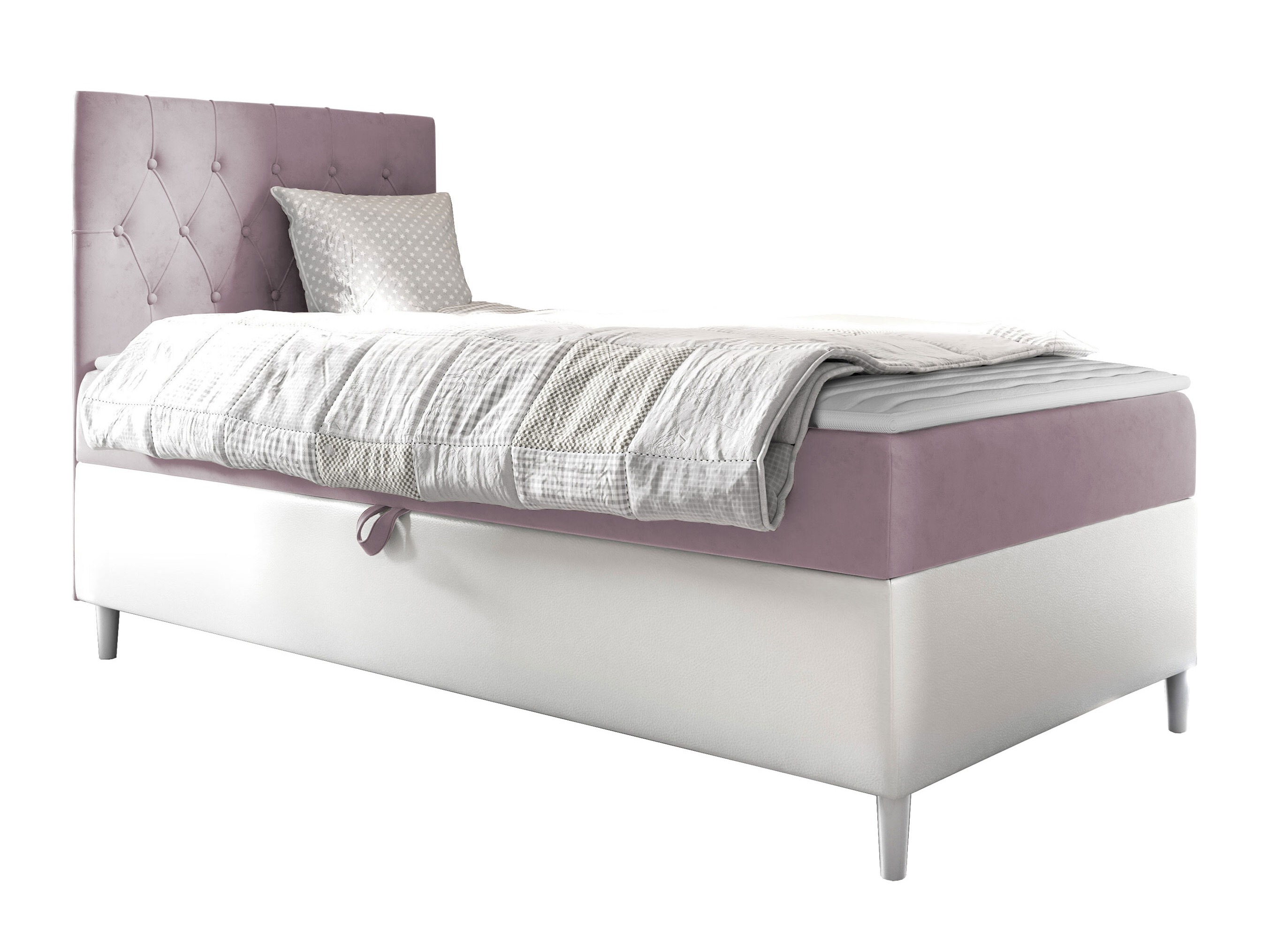 Boxspring postelja Lucus VII (Soft 017 + Fresh 9)