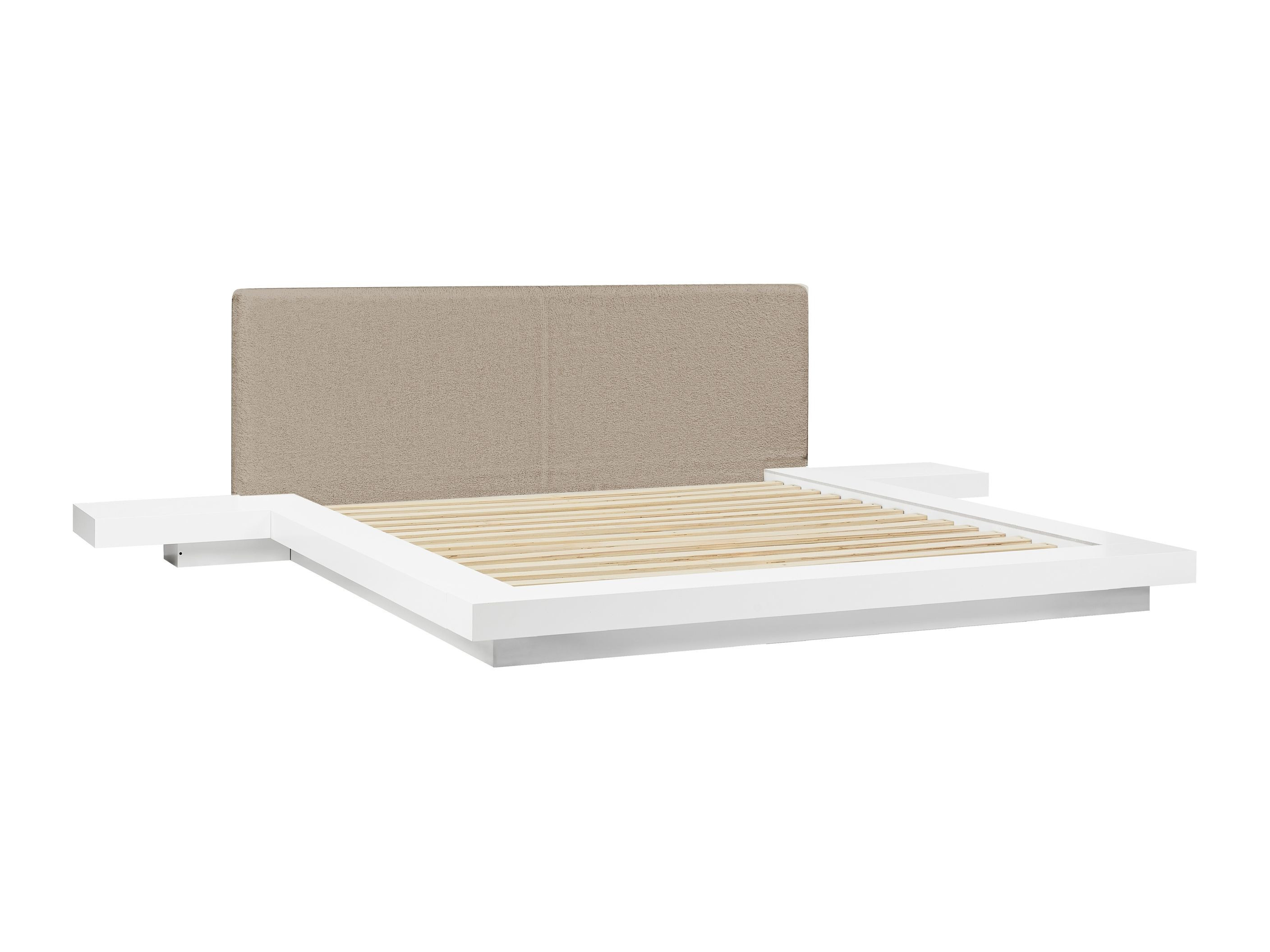 Postelja Berwyn 3144 (Bela + Taupe)