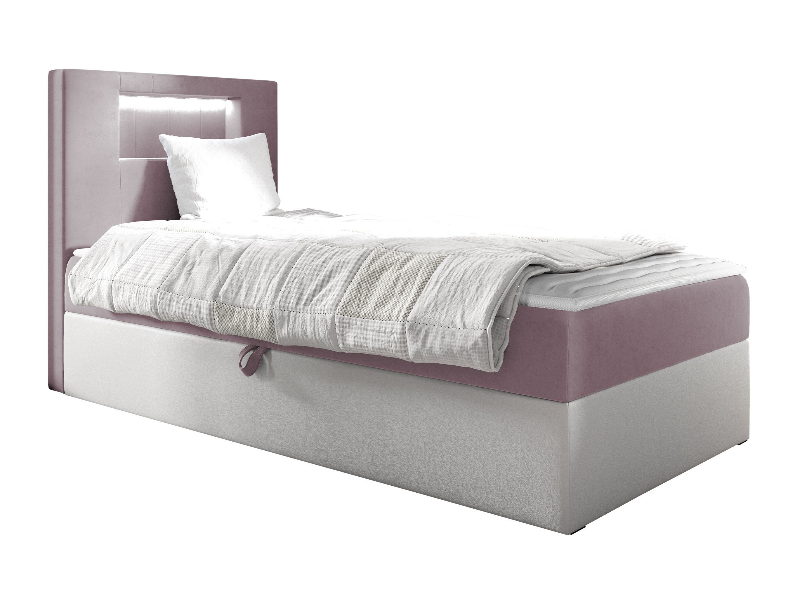 Boxspring postelja Lucus V (Soft 017 + Fresh 9)