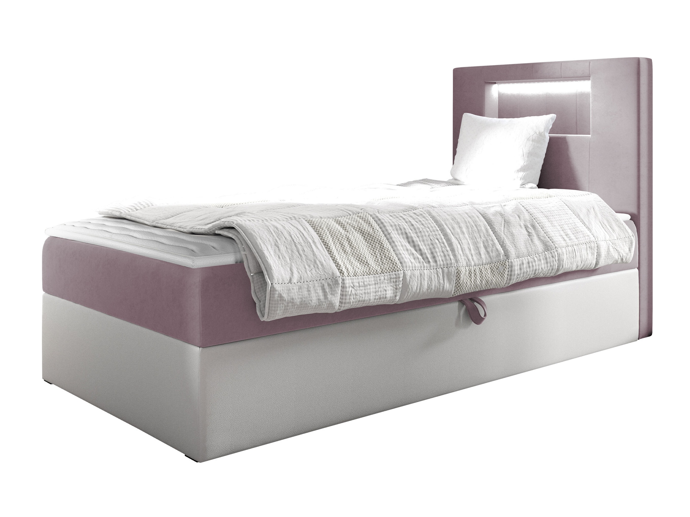 Boxspring postelja Lucus V (Soft 017 + Fresh 9)