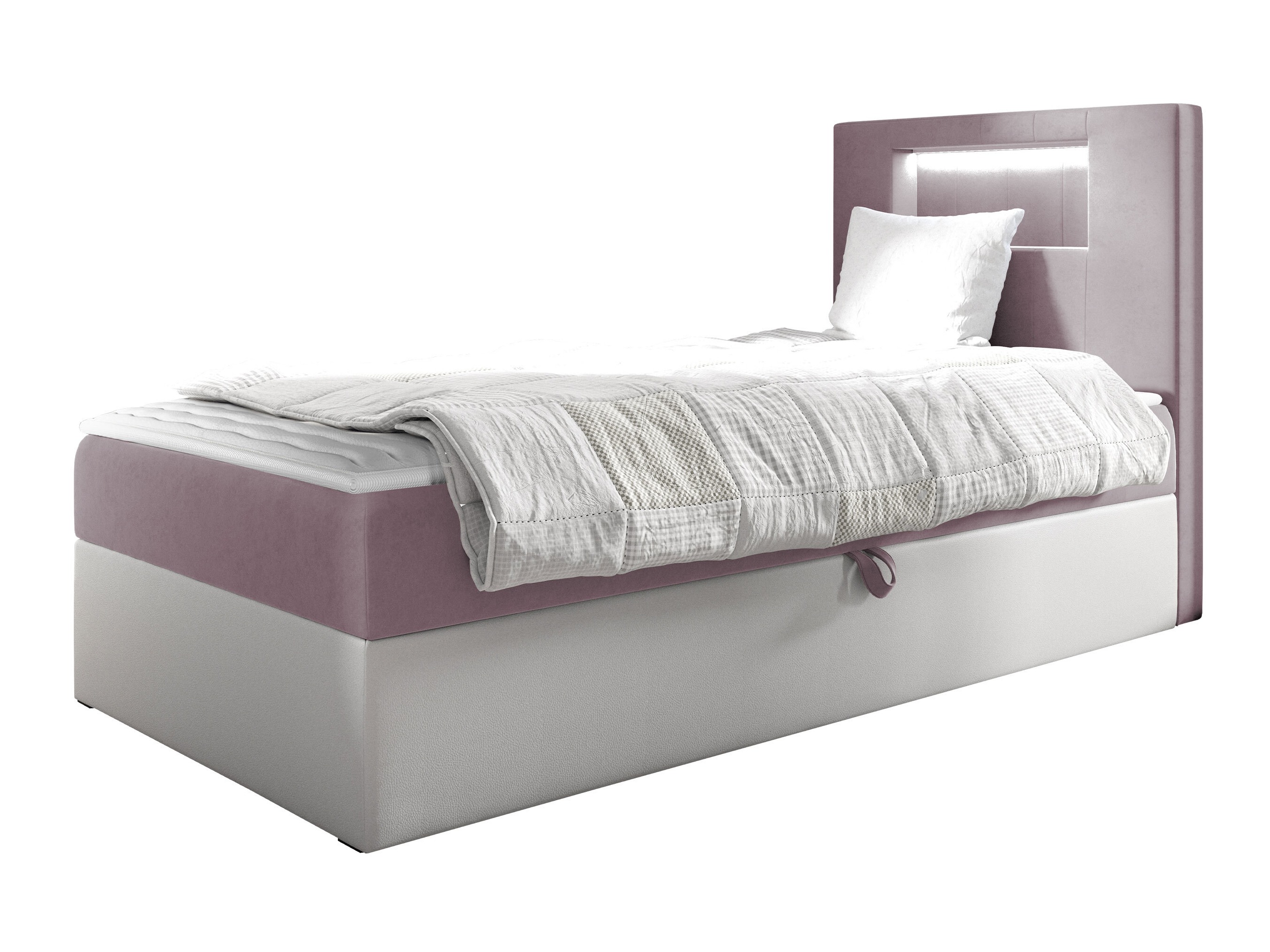 Boxspring postelja Lucus V (Soft 017 + Fresh 9)