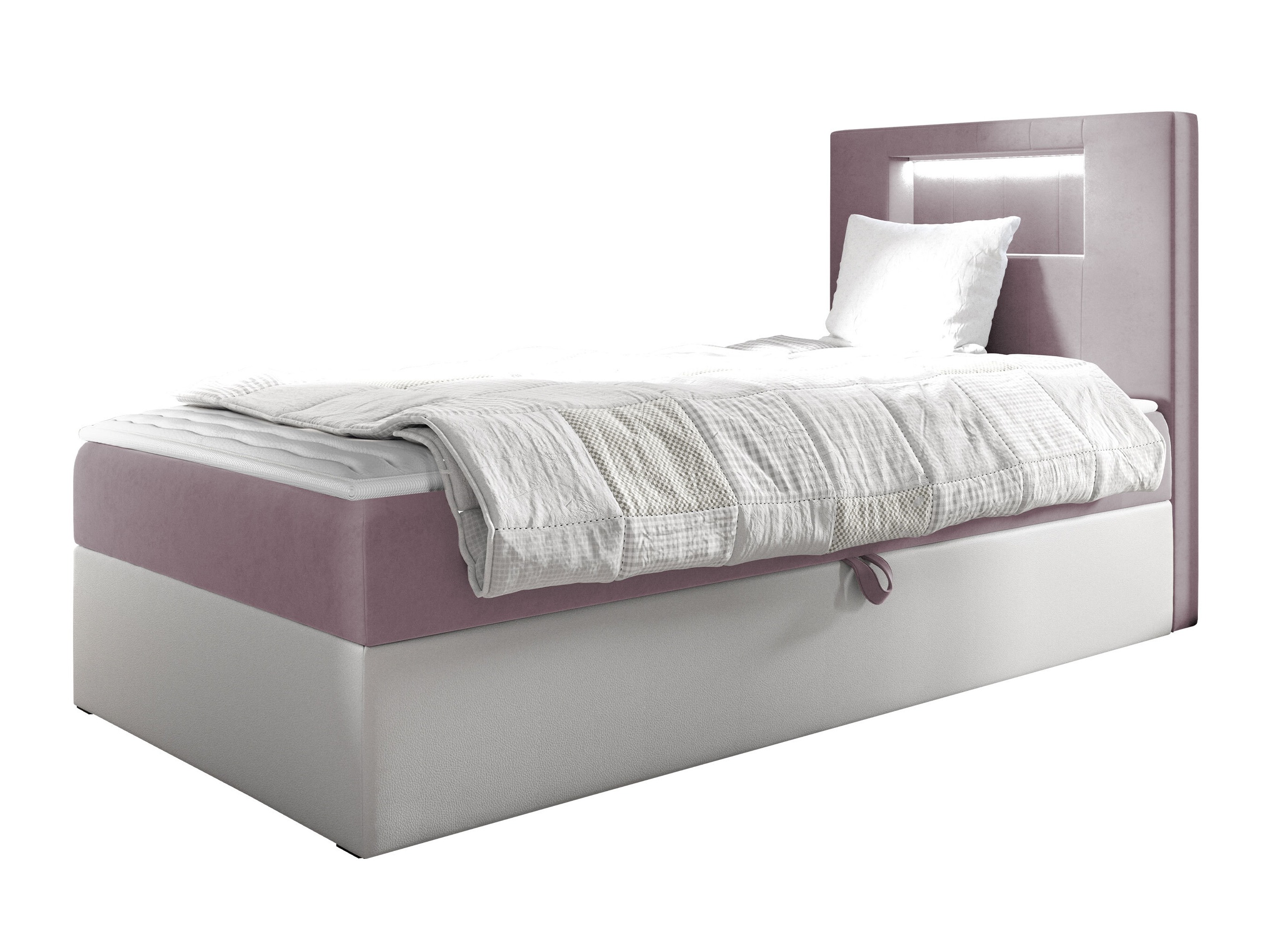 Boxspring postelja Lucus V (Soft 017 + Fresh 9)