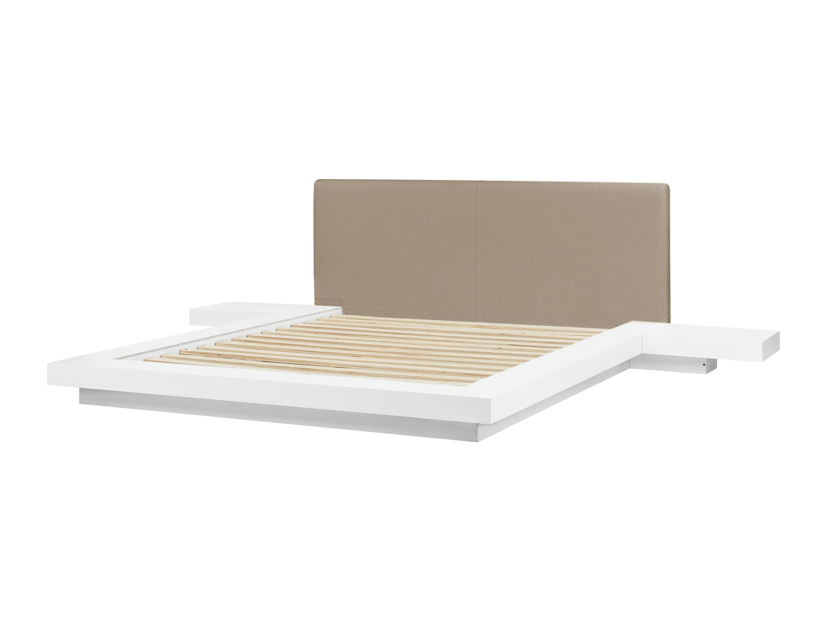 Postelja Berwyn 3144 (Bela + Taupe)