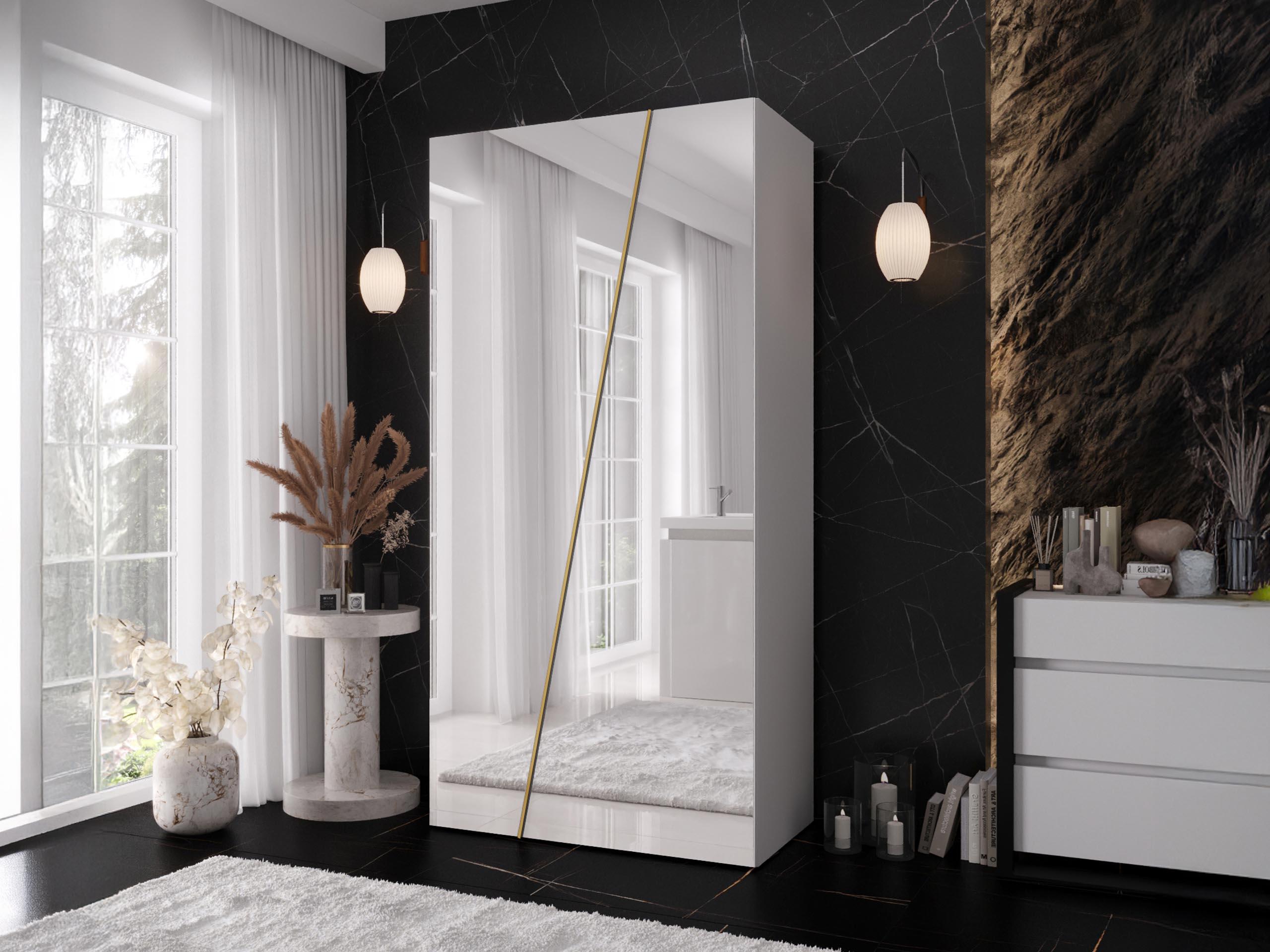 Garderobna omara Hartford 634 (Bela)