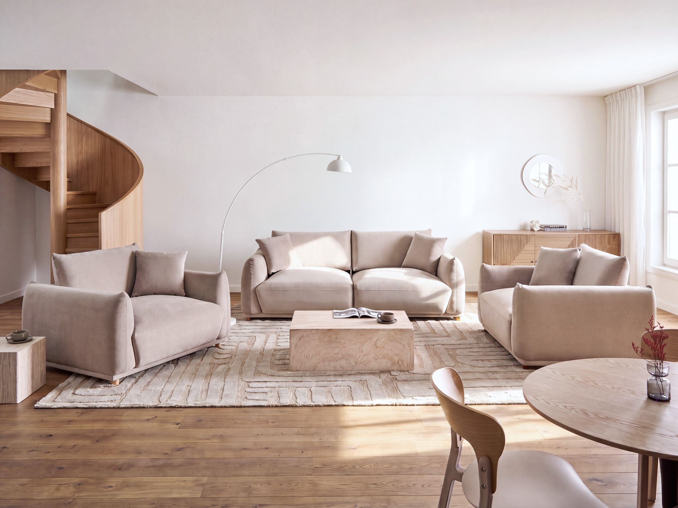 Fotelj Berwyn 3379 (Taupe)
