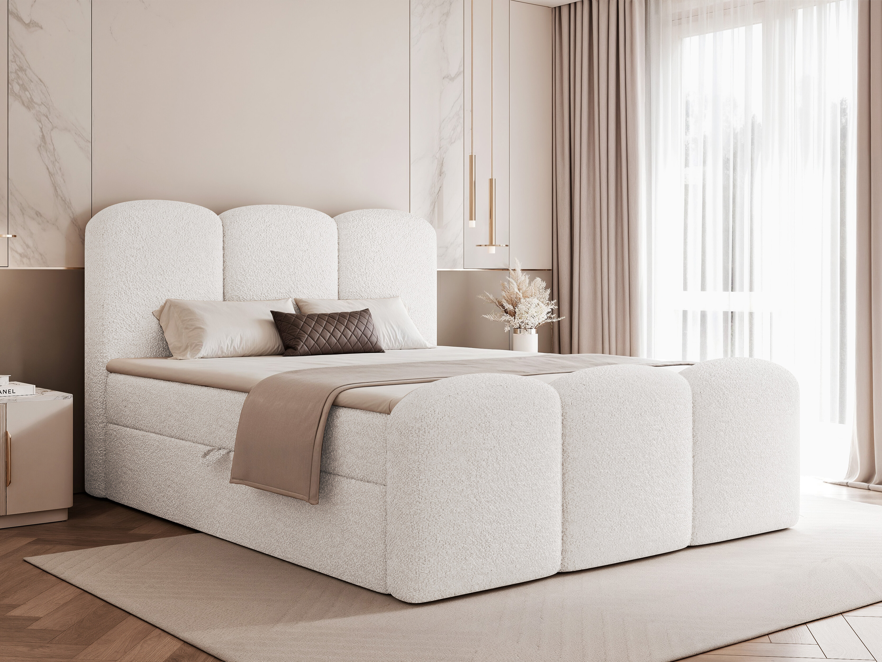 Boxspring postelja Hesperia 131 (Abriamo 04)