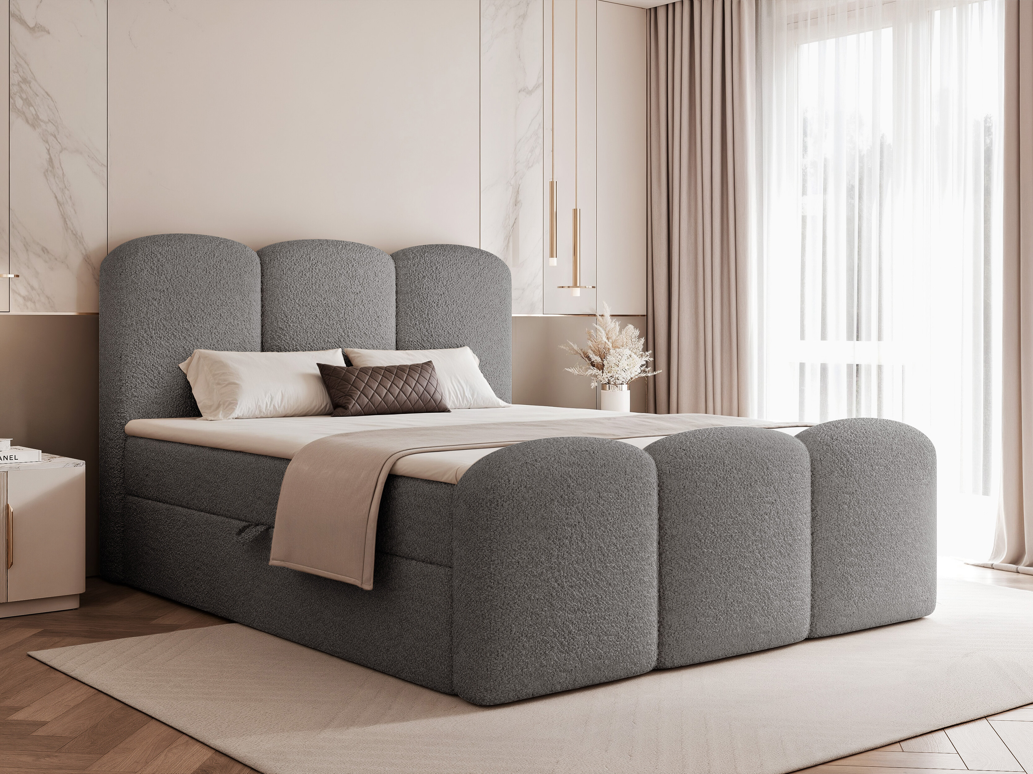 Boxspring postelja Hesperia 131 (Abriamo 07)