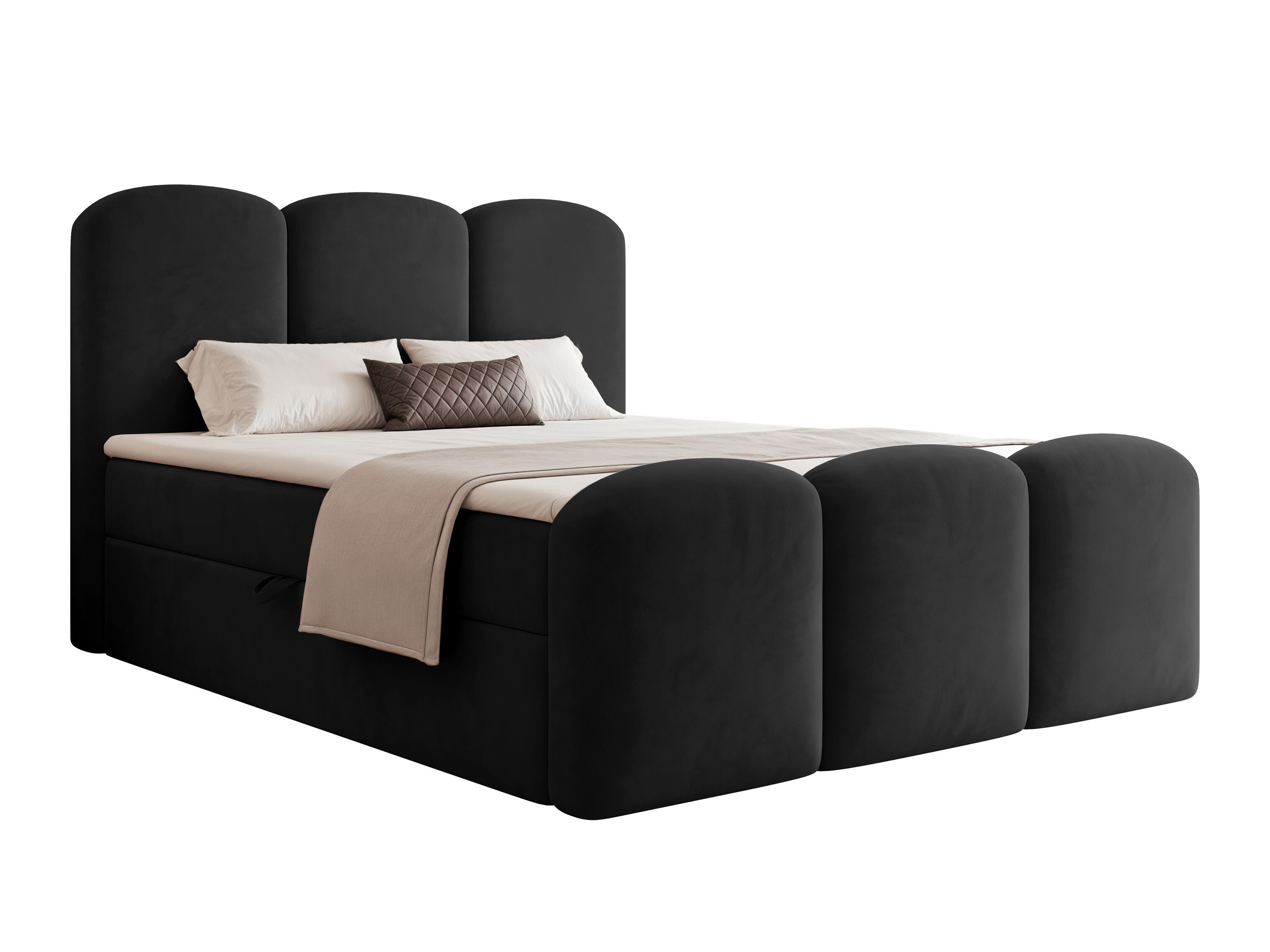 Boxspring postelja Hesperia 131 (Dream žamet 202.12)