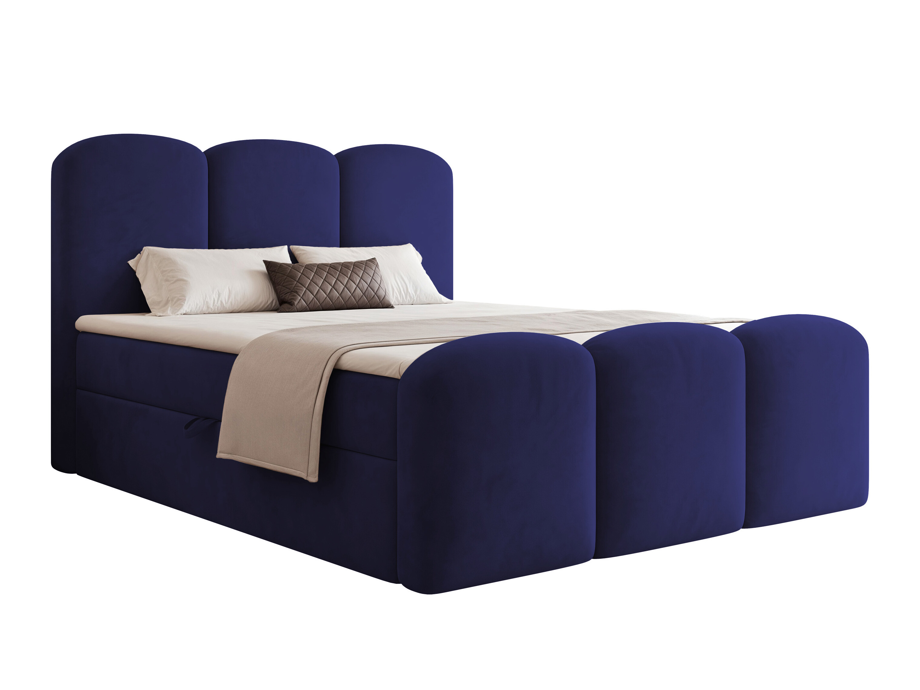 Boxspring postelja Hesperia 131 (Dream žamet 202.24)
