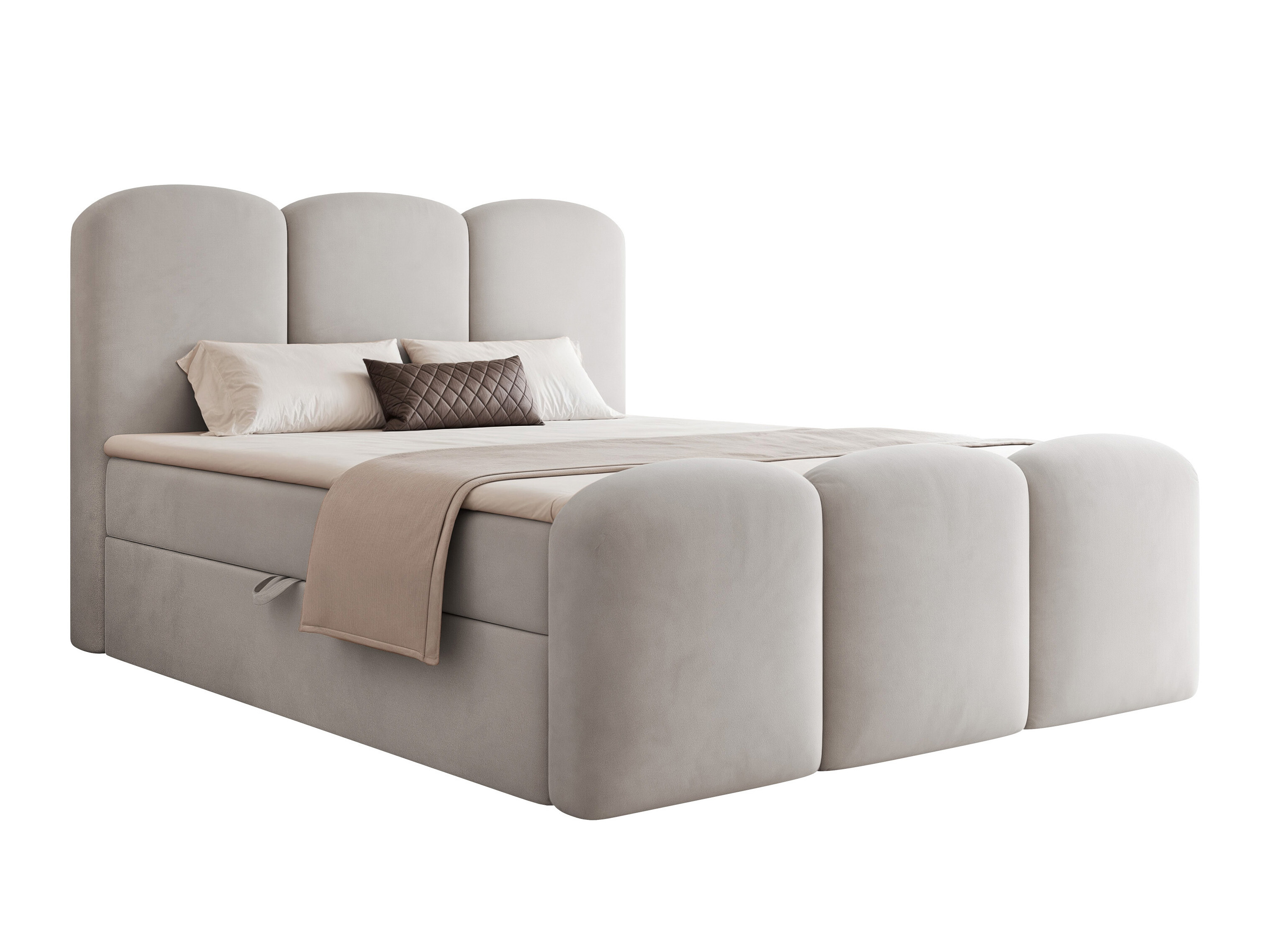 Boxspring postelja Hesperia 131 (Magic žamet 2240)