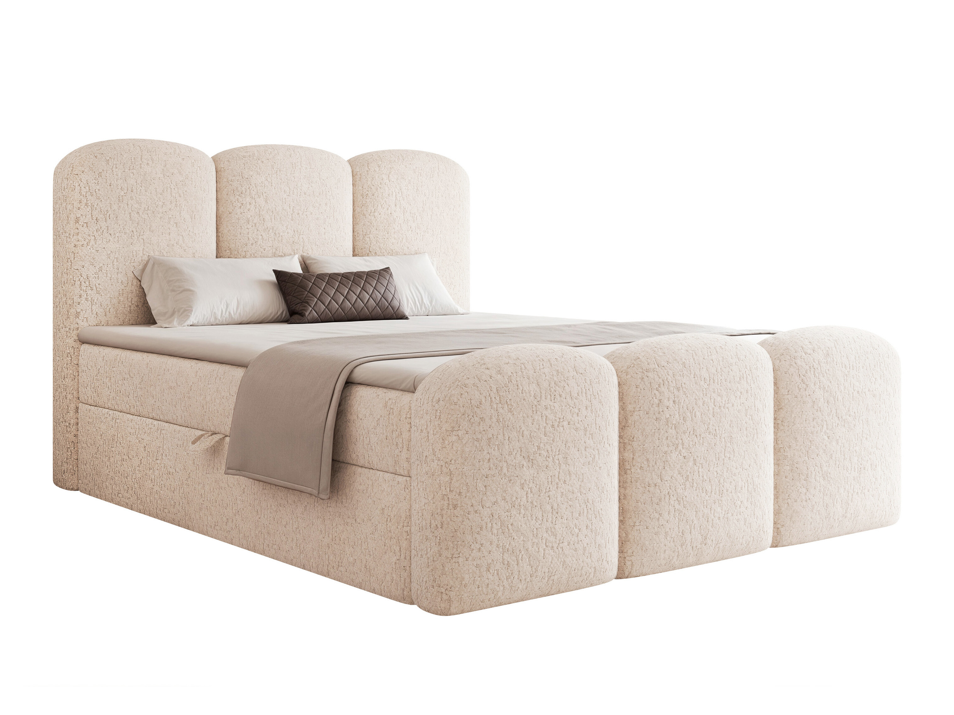 Boxspring postelja Hesperia 131 (Monte 03)