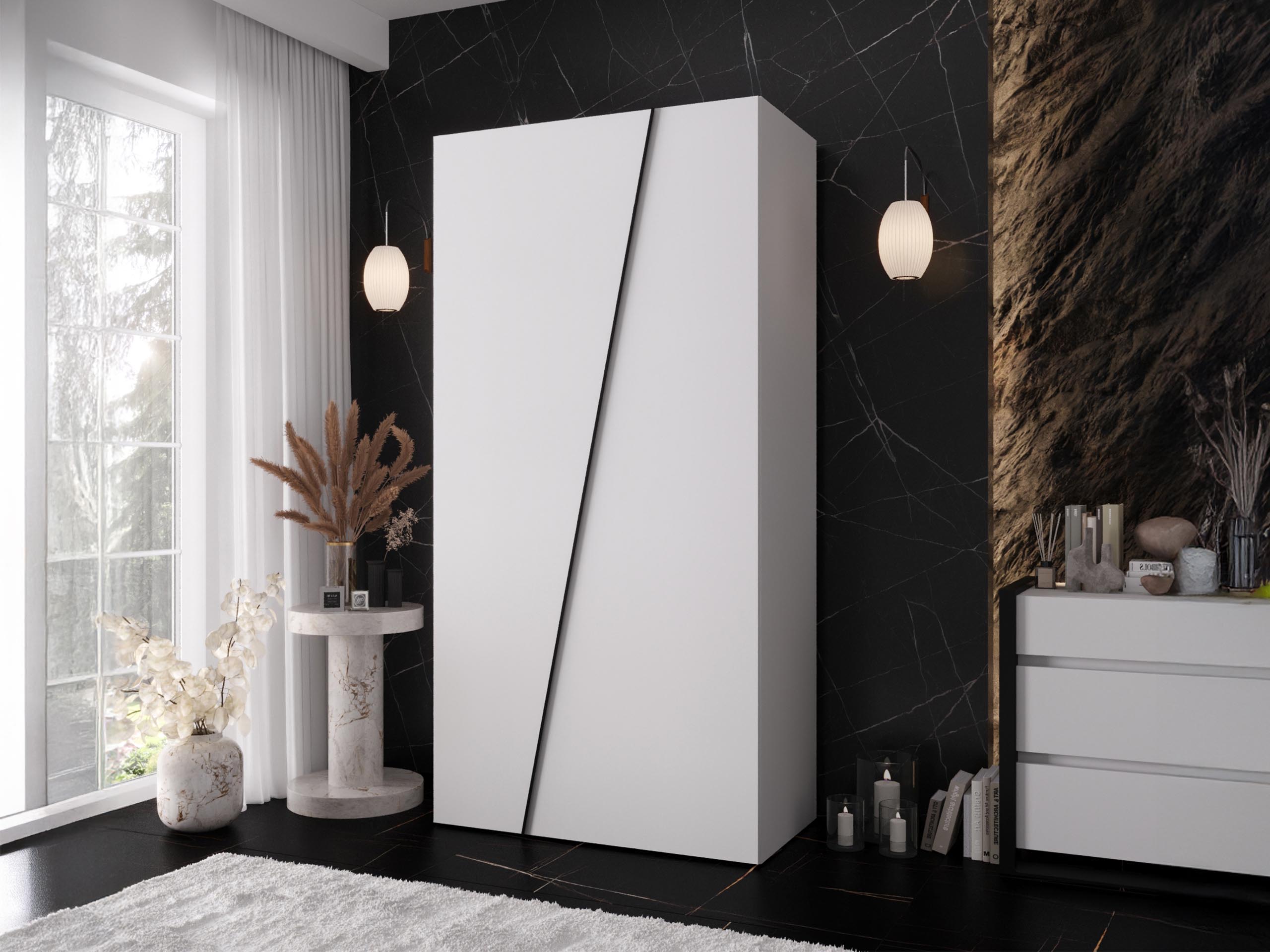 Garderobna omara Hartford 639 (Bela)
