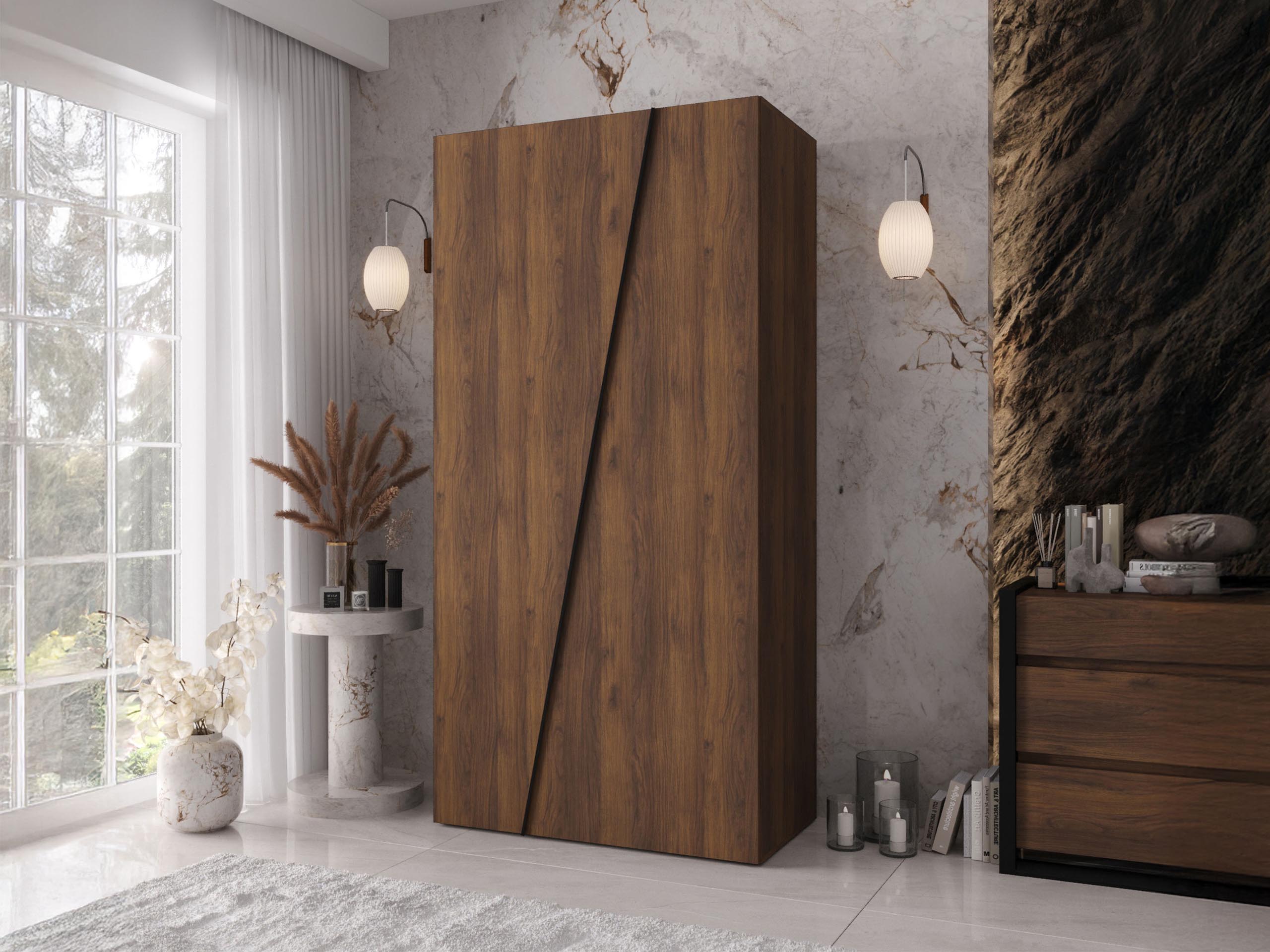 Garderobna omara Hartford 639 (Oreh)