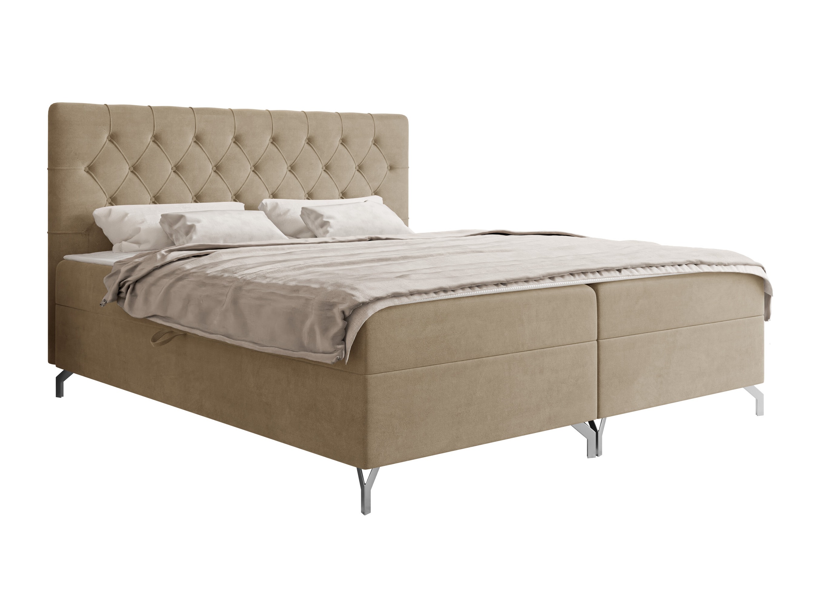 Boxspring postelja Focus (Fresh 03)