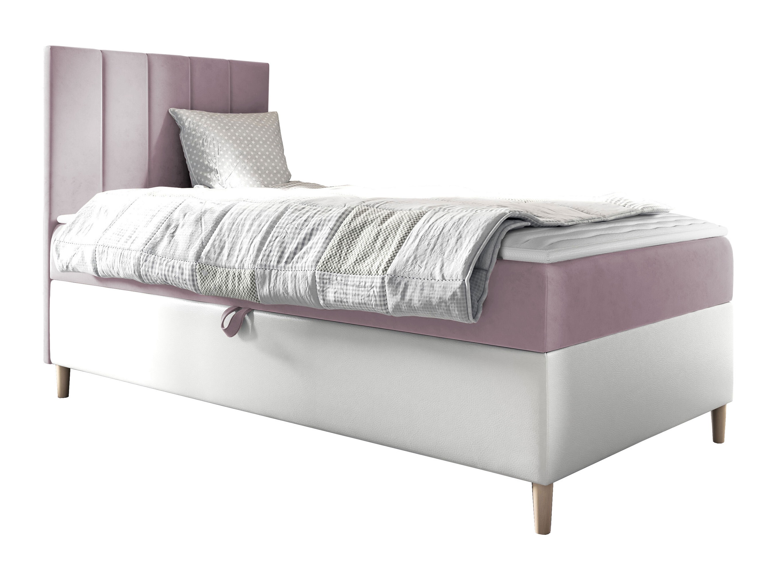 Boxspring postelja Lucus VI (Soft 017 + Fresh 9)